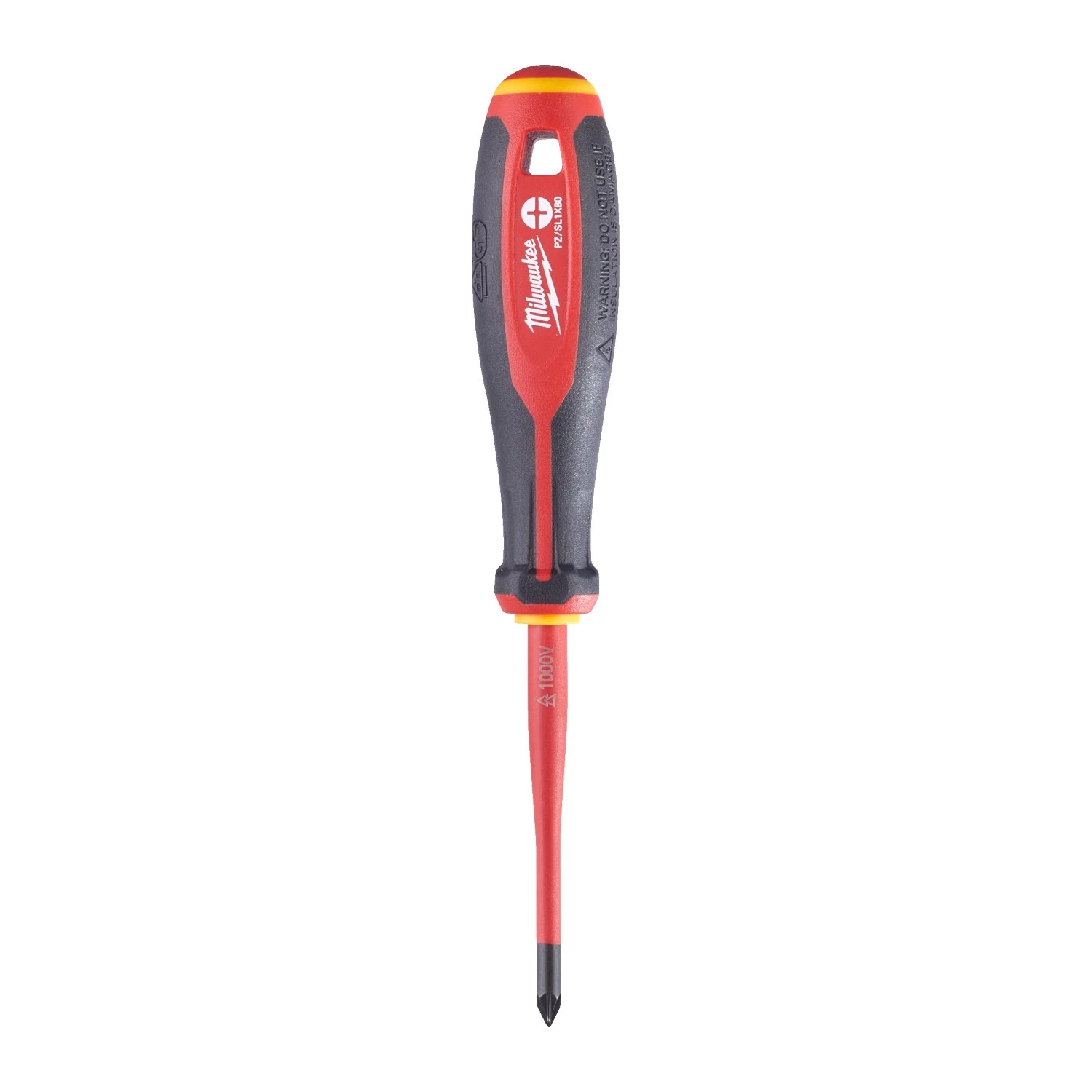 Milwaukee 4932478735 Tri-lobe VDE Schroevendraaier PZ/ SL1 X80