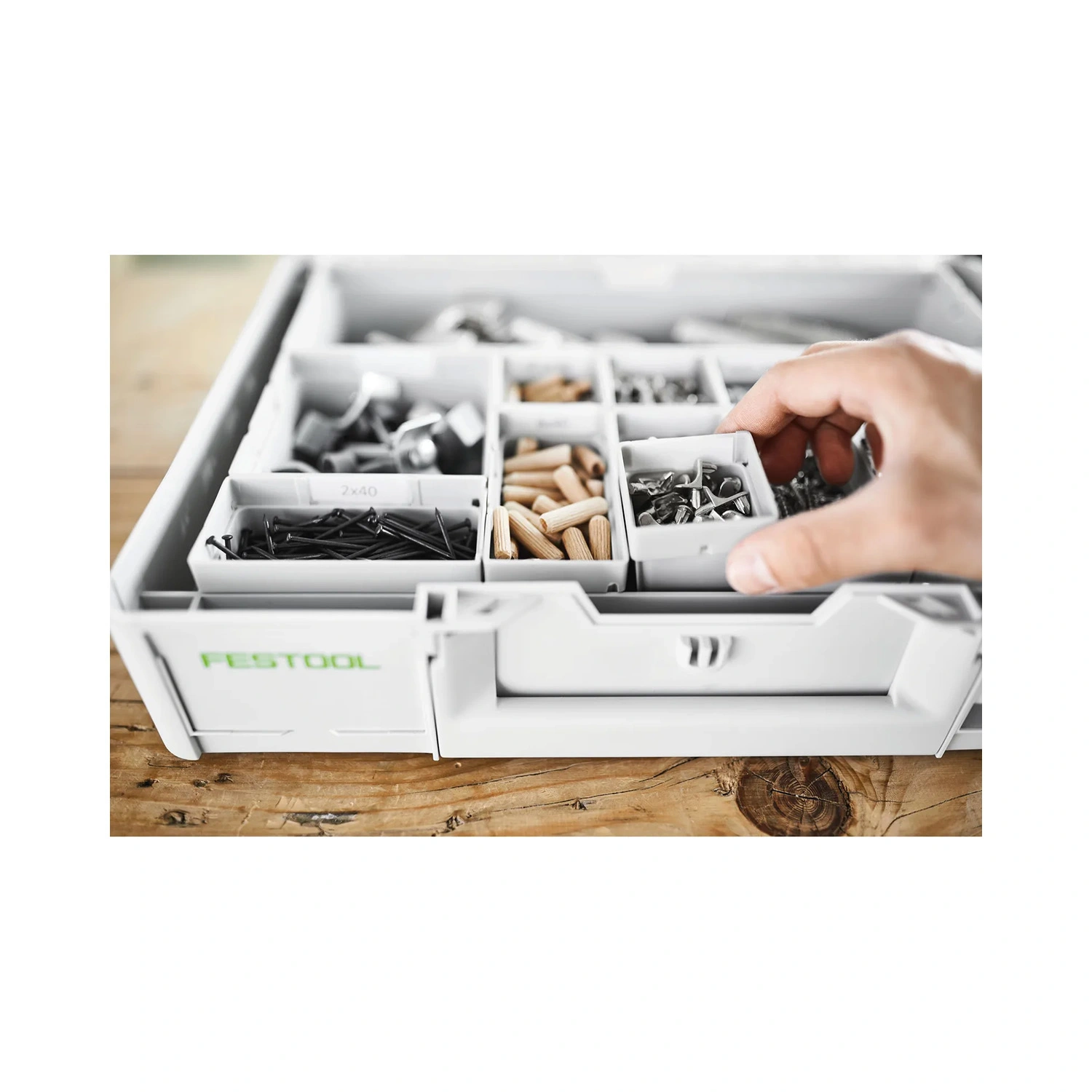 Festool Box 50x50x68/10 Inzetbakjes