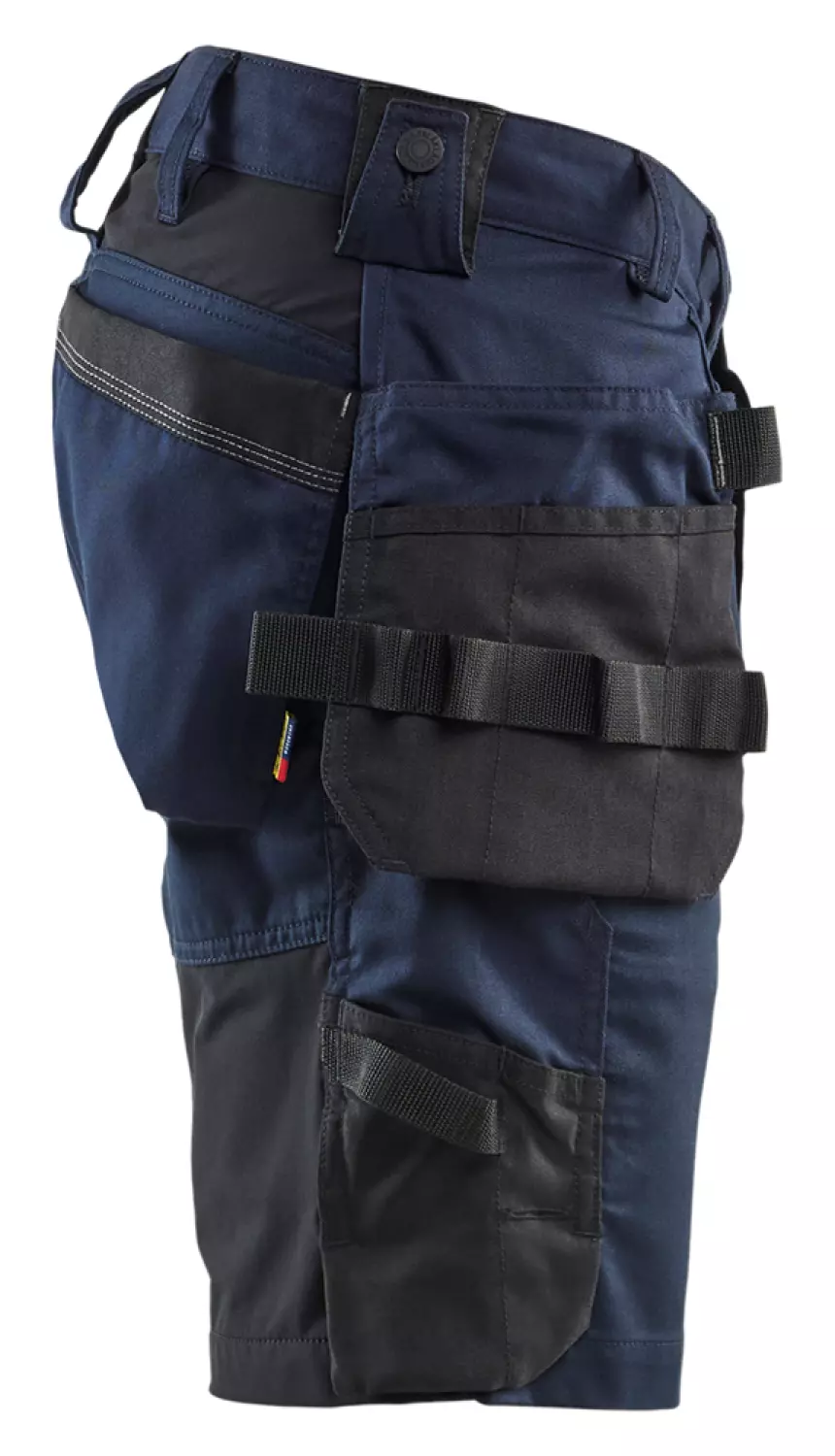 Blåkläder 1752 2-weg stretch Werkshort met gereedschapszakken - Donker marineblauw - Maat 56-image