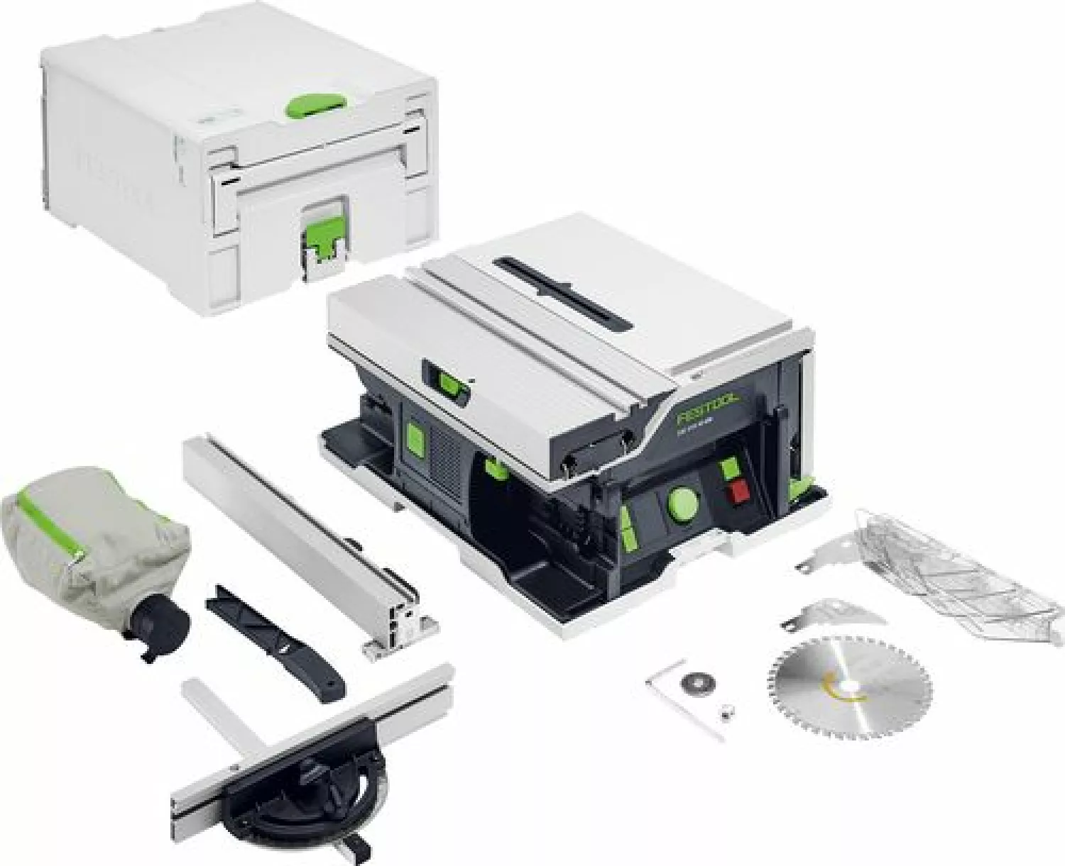 Festool CSC SYS 50 EBI-Basic 36V (2x18V) Scie circulaire sur table sans fil avec accessoires - 168 mm-image