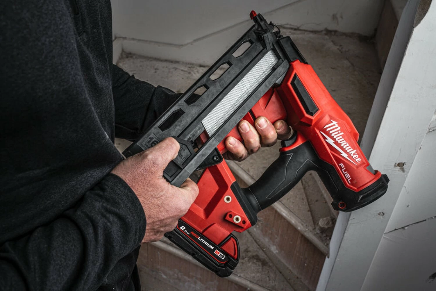 Milwaukee M18 FN16GA-0X Cloueur de finition sans-fil - 18V Li-ion - HD Box - Machine seule-image