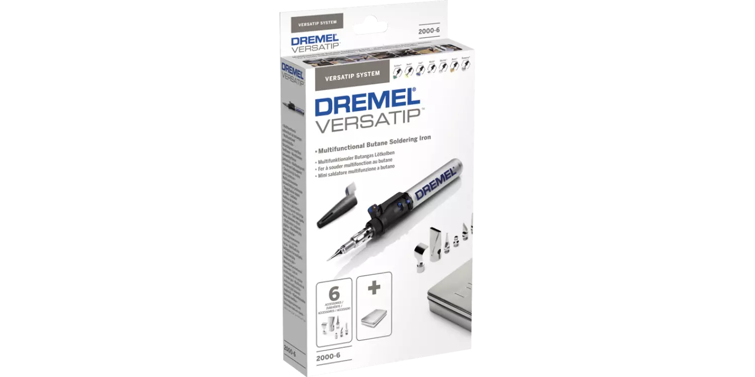 Dremel VersaTip 2000-6 Soldeerbout op butagas in koffer-image