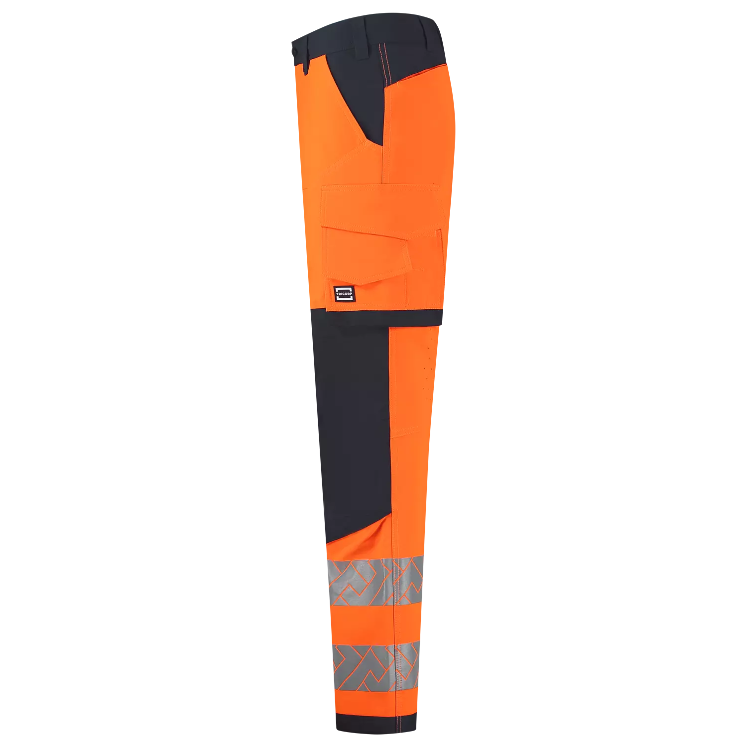 Tricorp 506120 Pantalon de travail 4-Way Stretch High Vis Redefined - FluororangeInk - 60-image