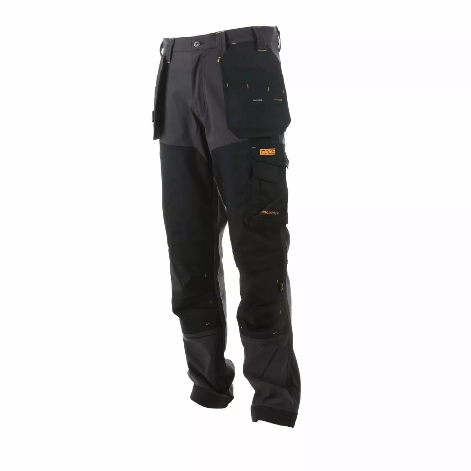 DeWALT MEMP31340 Memphis 4-way pantalon de travail en tissu extensible L31 gris /noir - 32-image