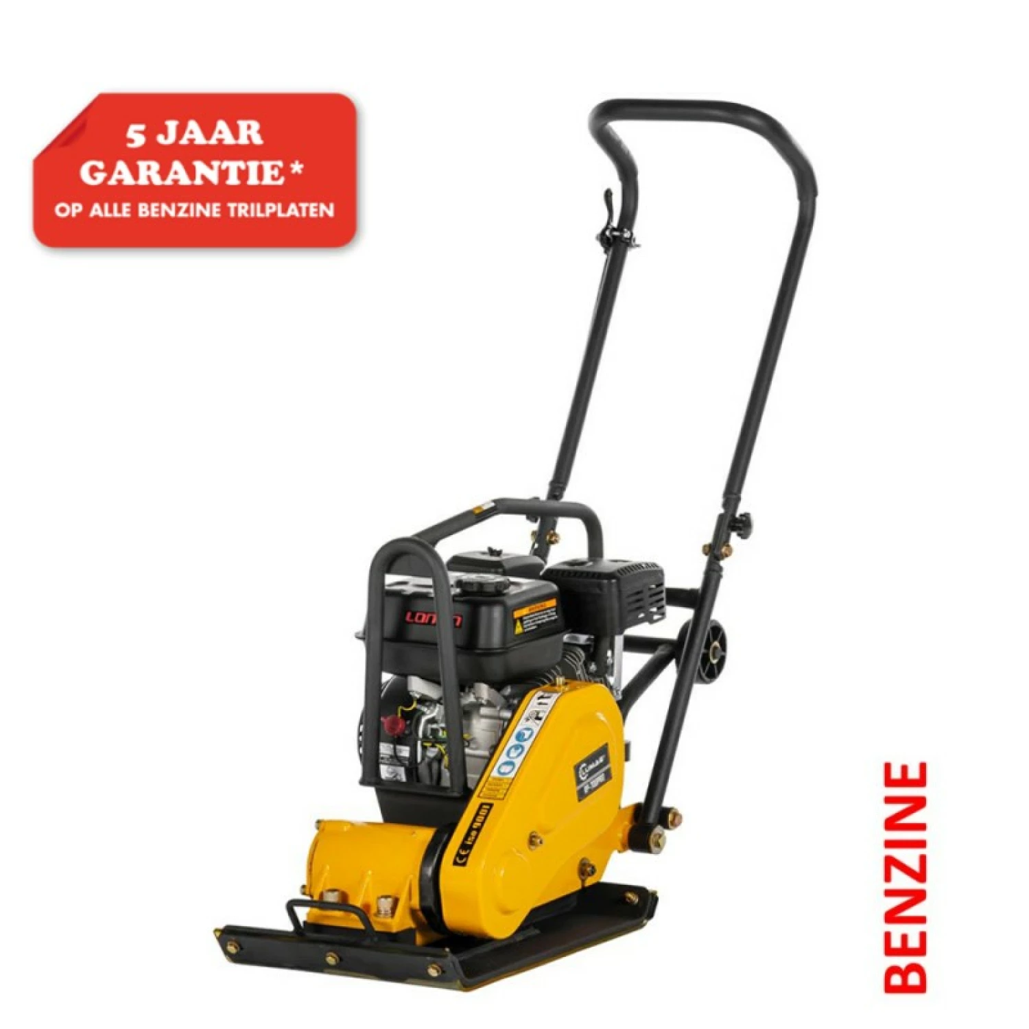 Lumag RP700PRO Trilplaat benzine 1070 kg slagkracht-image