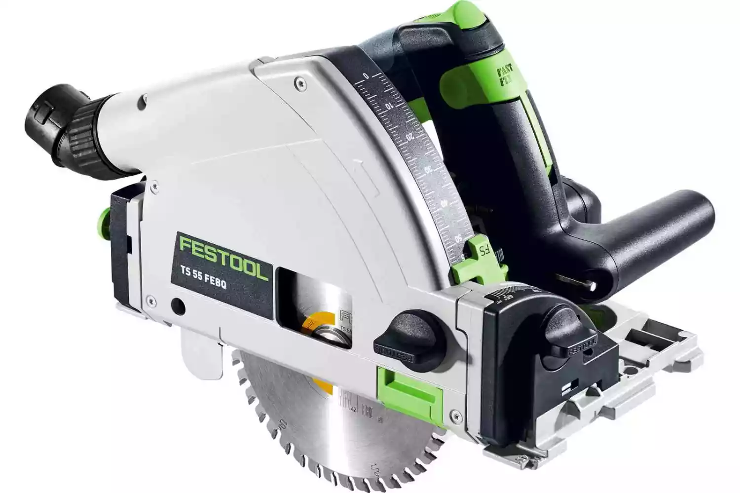 Festool TS 55 FEBQ-Plus Invalcirkelzaagmachine in systainer - 1200W - 160mm-image