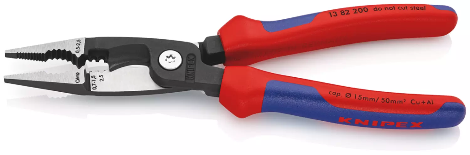 Knipex 1382200 Pince d'installation - Électro - 200mm-image