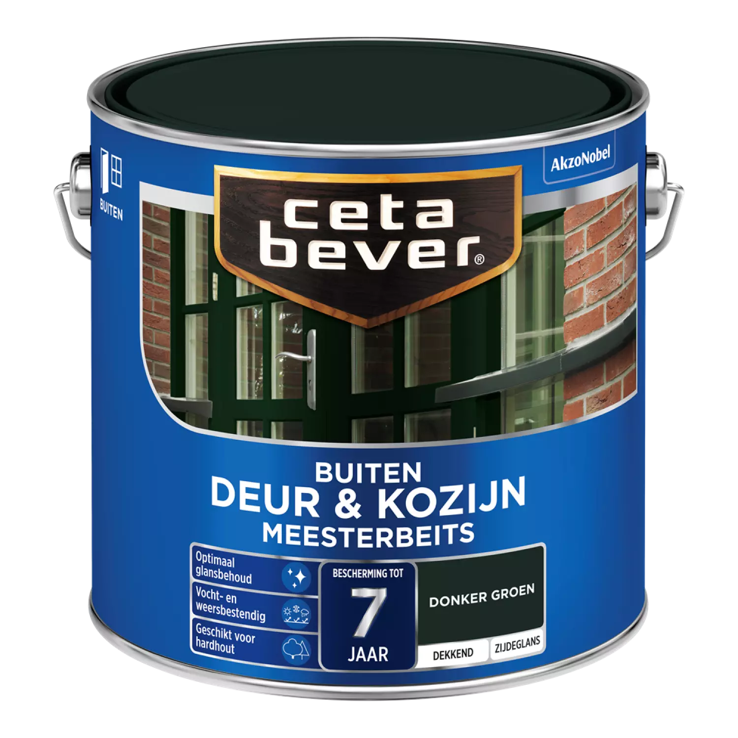 Cetabever Dekkende Meesterbeits Donkere Kleur - Donkergroen - 2,5L-image