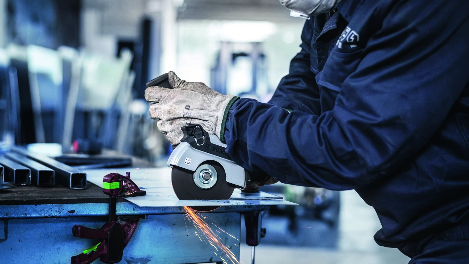 Bosch 2608626113 Disques à meuler en acier inoxydable - 1 mm - en seau (100 pièces)-image