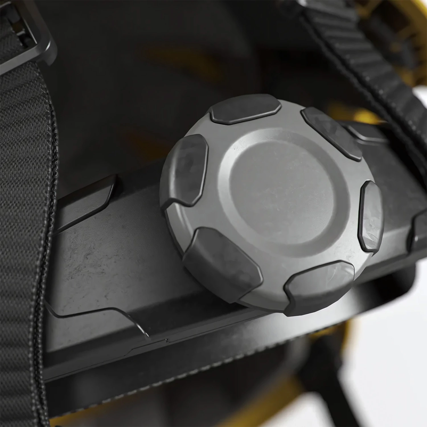 Hellberg Casque de sécurité Sector ABS avec ventilation - DCS - Jaune-image