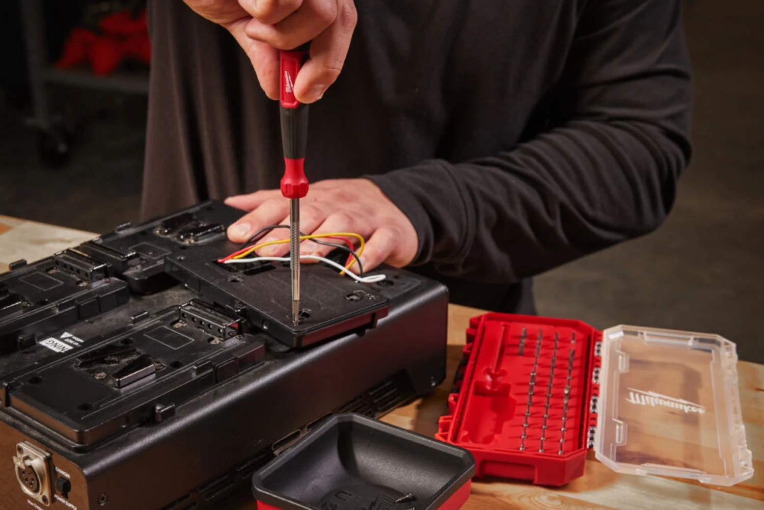 Milwaukee 4932498177 Tournevis - Set de précision multi-embouts 39 en 1 dans PACKOUT-image