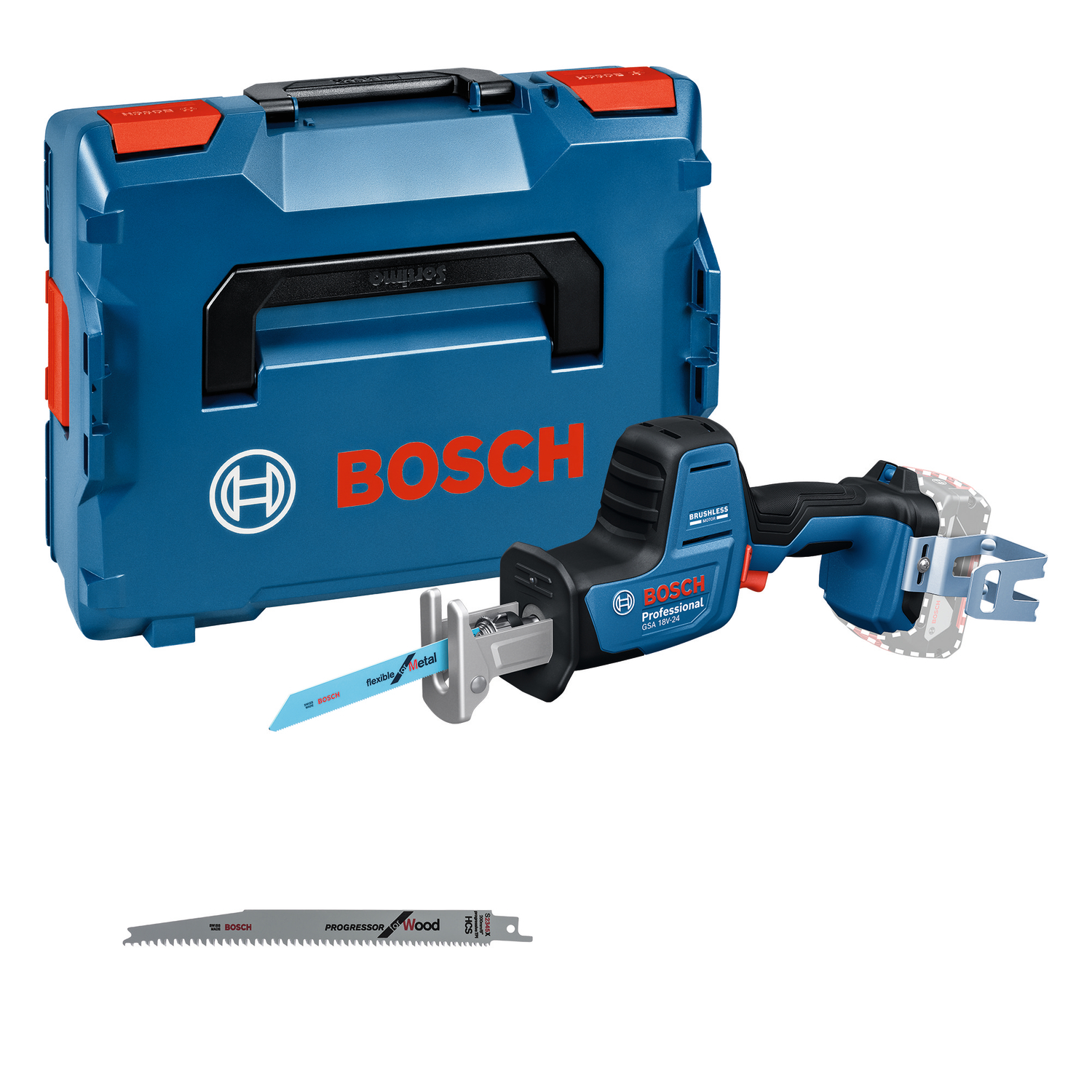 Bosch GSA 18V-24 18V batterie Scie sabre corps dans L-Boxx-image