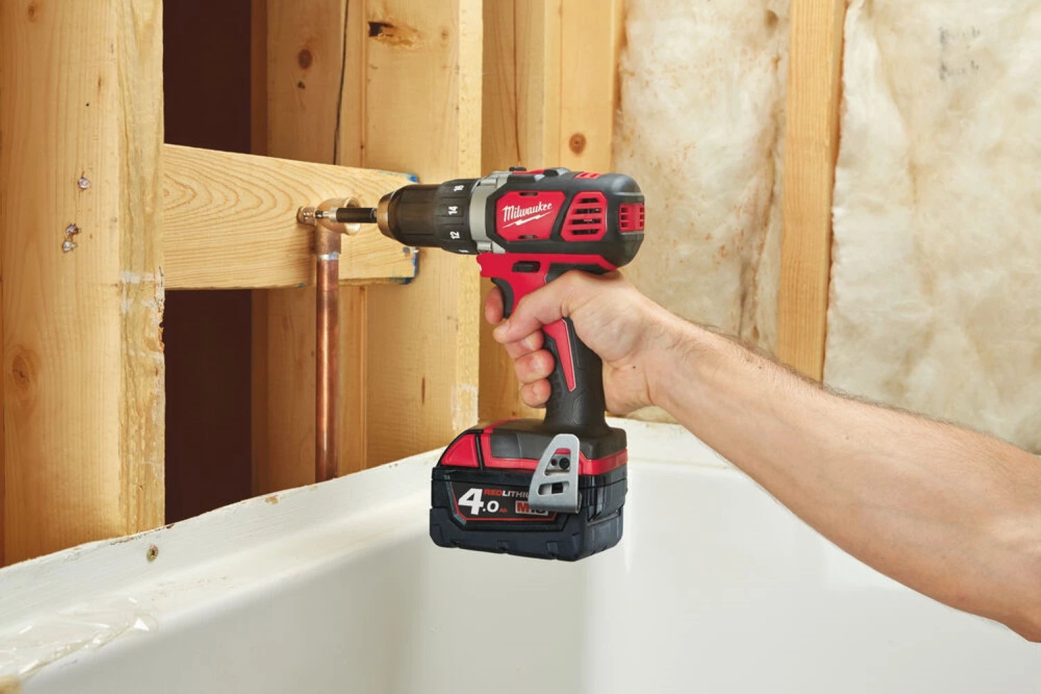 Milwaukee M18 BDD-0 18V Li-Ion accu boor-/schroefmachine body-image