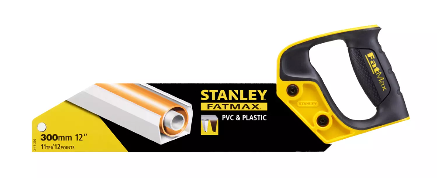 Stanley 2-17-206 - FatMax Scie pour Matière Synthétique 300mm - 11D/pouce-image