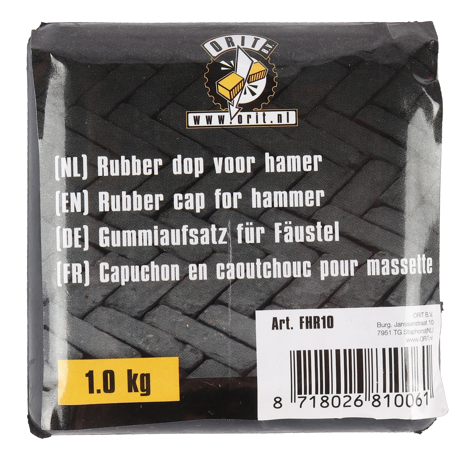 Orit FHR10 Embout en caoutchouc 1,0 kg pour FH1000-image