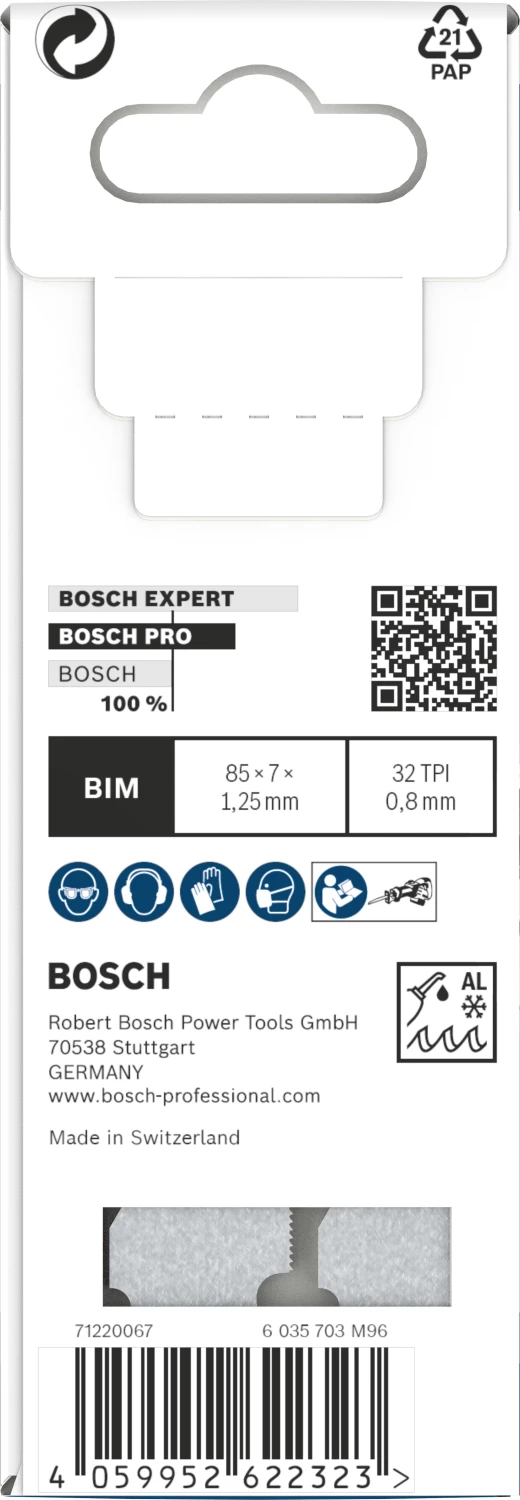 Bosch PRO S325GF Thin Metal reciprozaagblad - 85mm - metaal (5st)-image