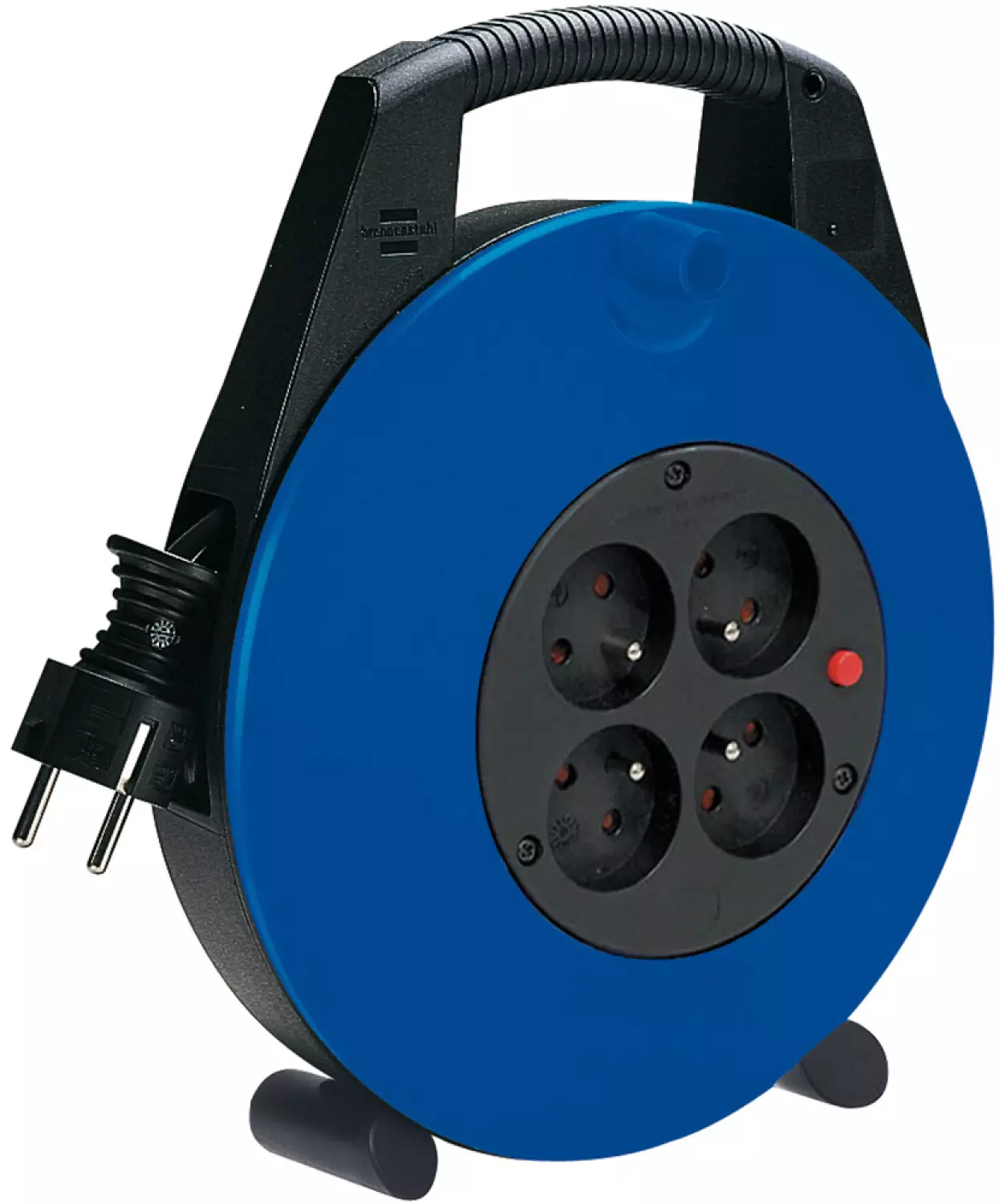 Brennenstuhl Vario-Line boîte de jonction 4-gang noir/bleu 5m H05VV-F 3G1,4-image