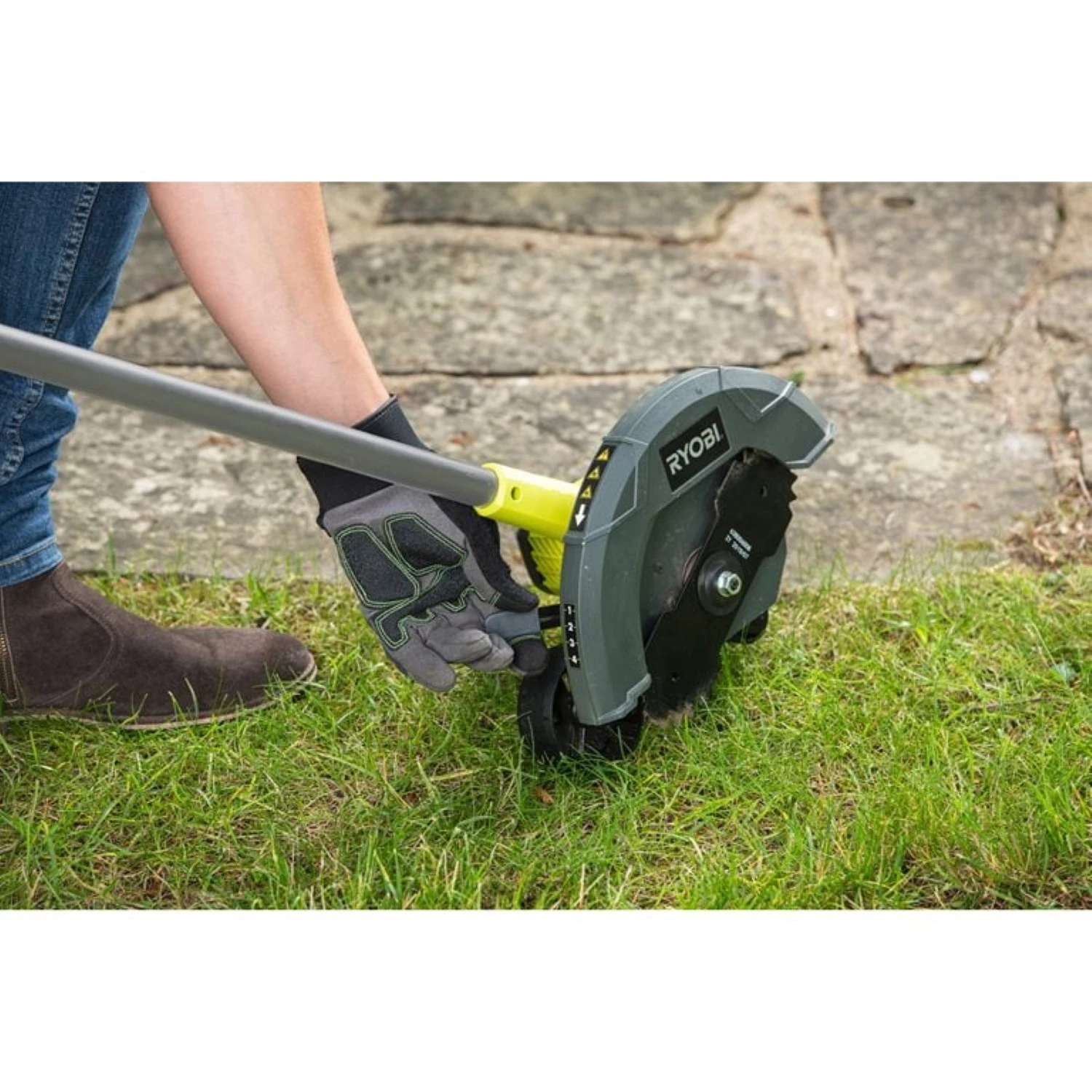 Ryobi RY18EGA-0 18V Li-Ion accu kantenmaaier body - 22cm-image