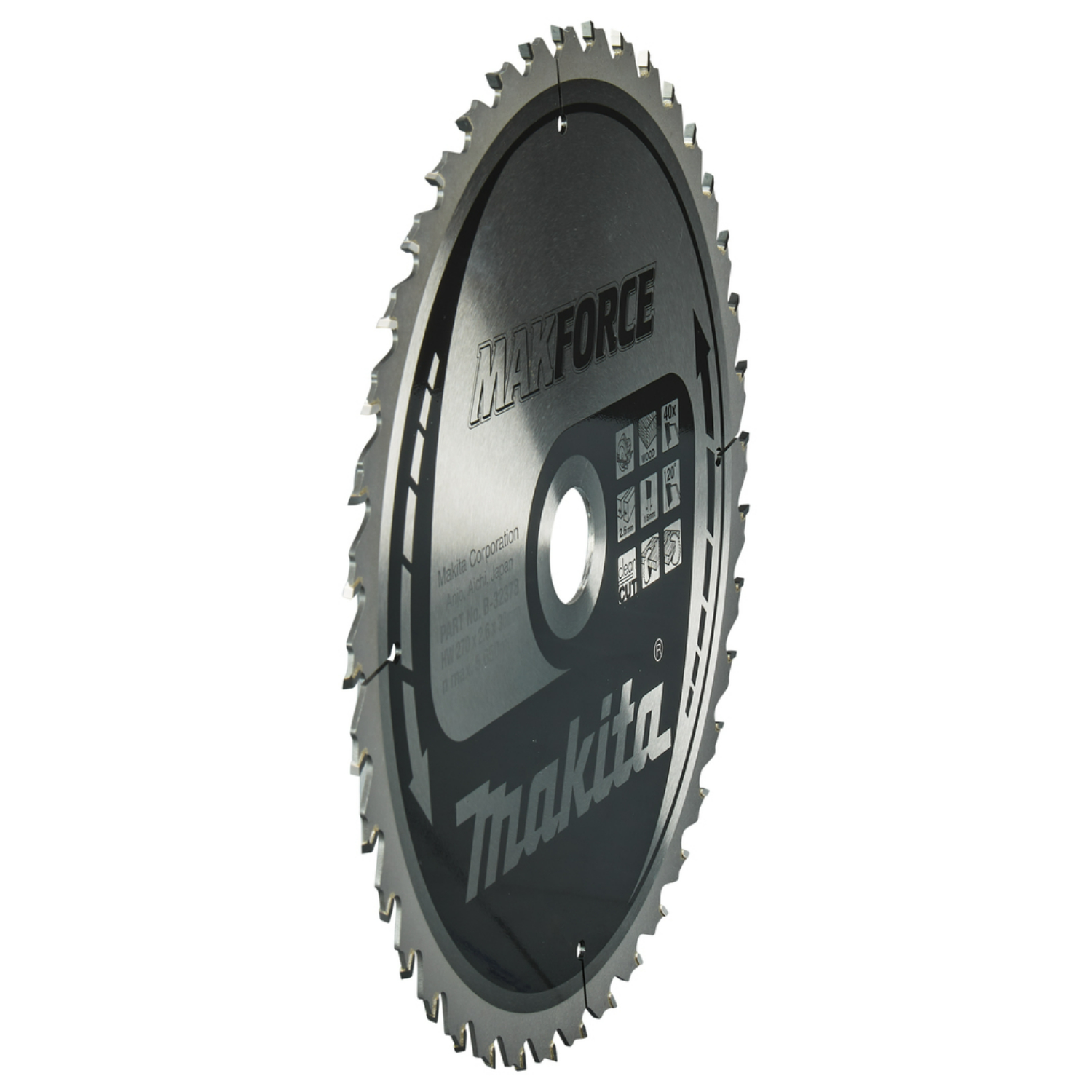 Makita B-32378 Lame de scie circulaire Bois - 270x30x2.6-image