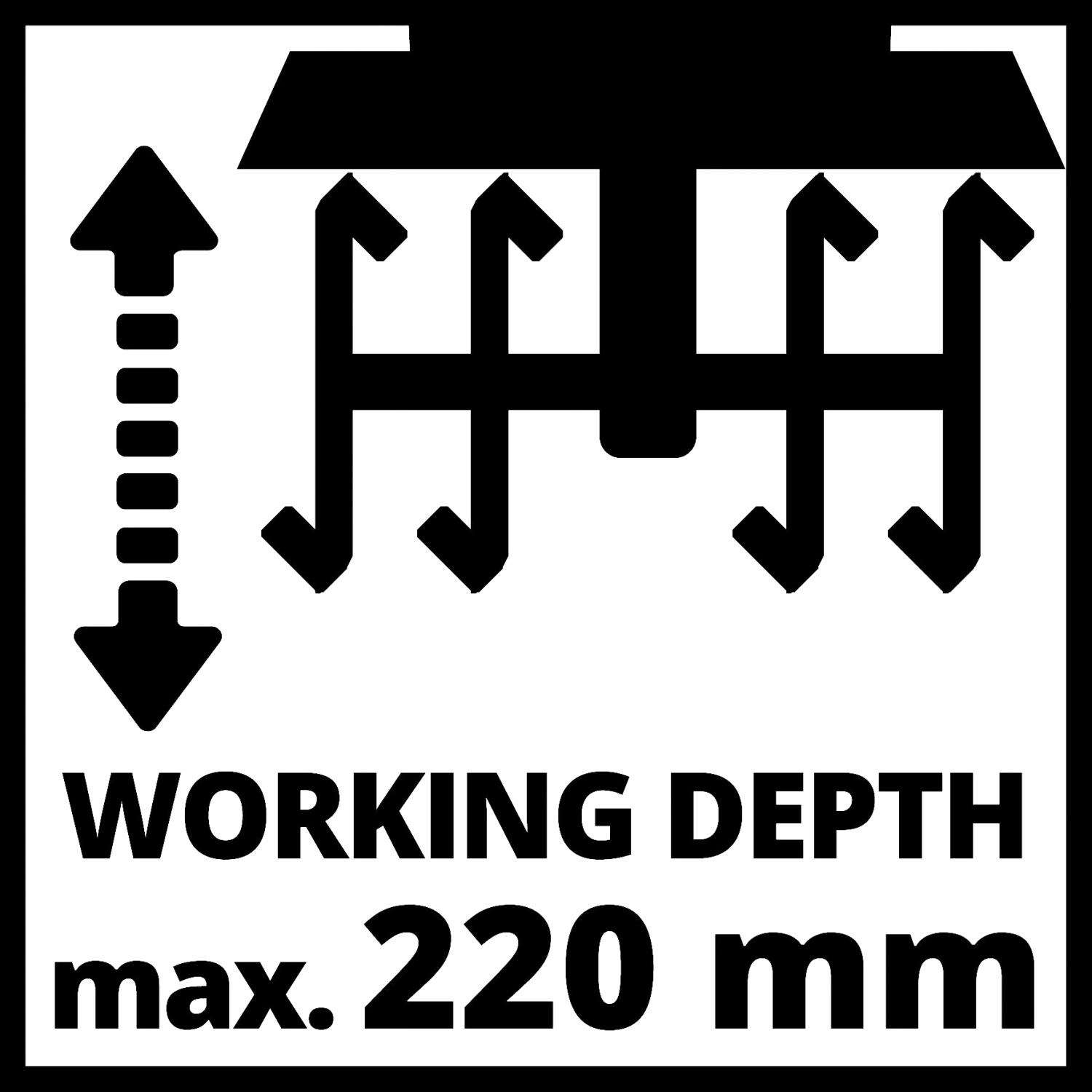 Einhell GC-RT 1545 M Grondfrees - 1500W - 450mm-image