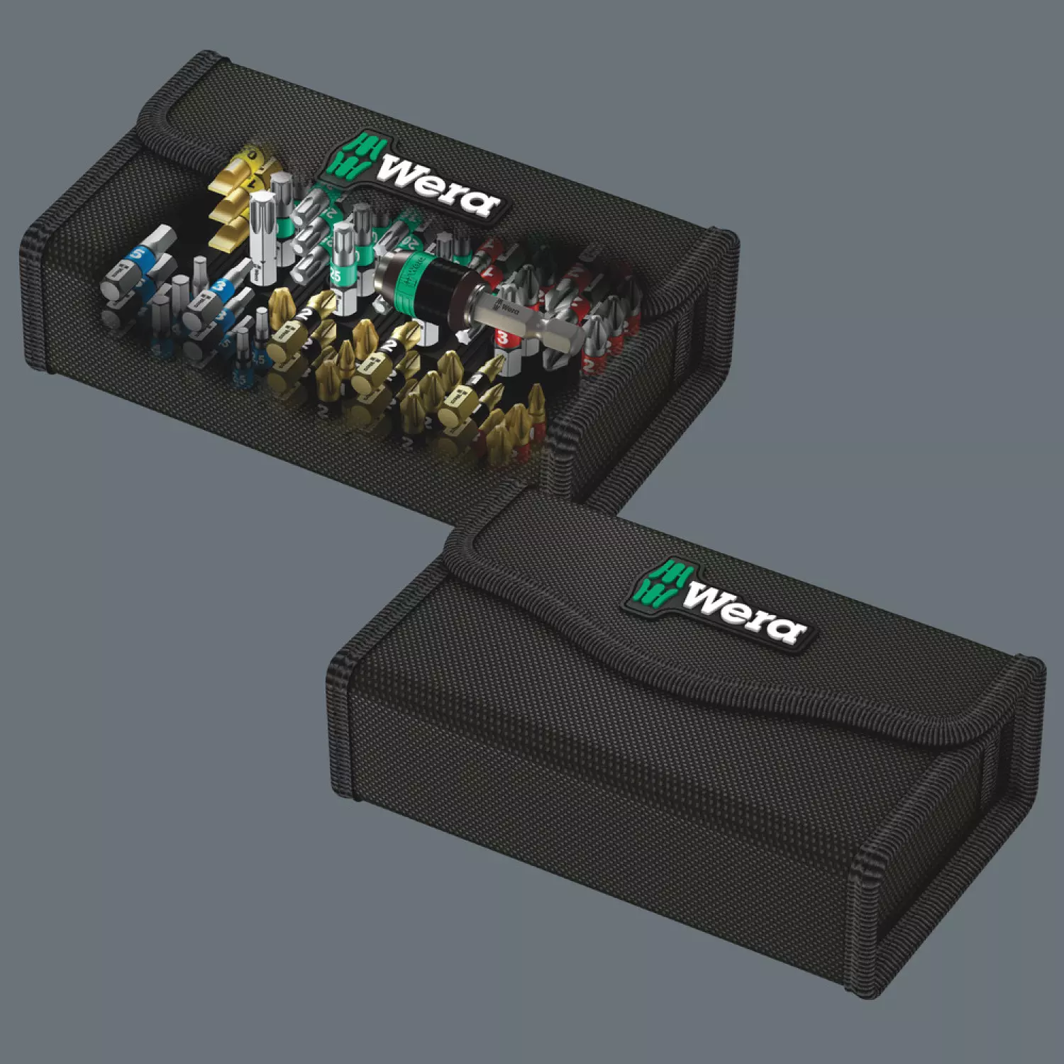 Wera 5057441001 61-delige Bit-Safe Bitset in etui-image