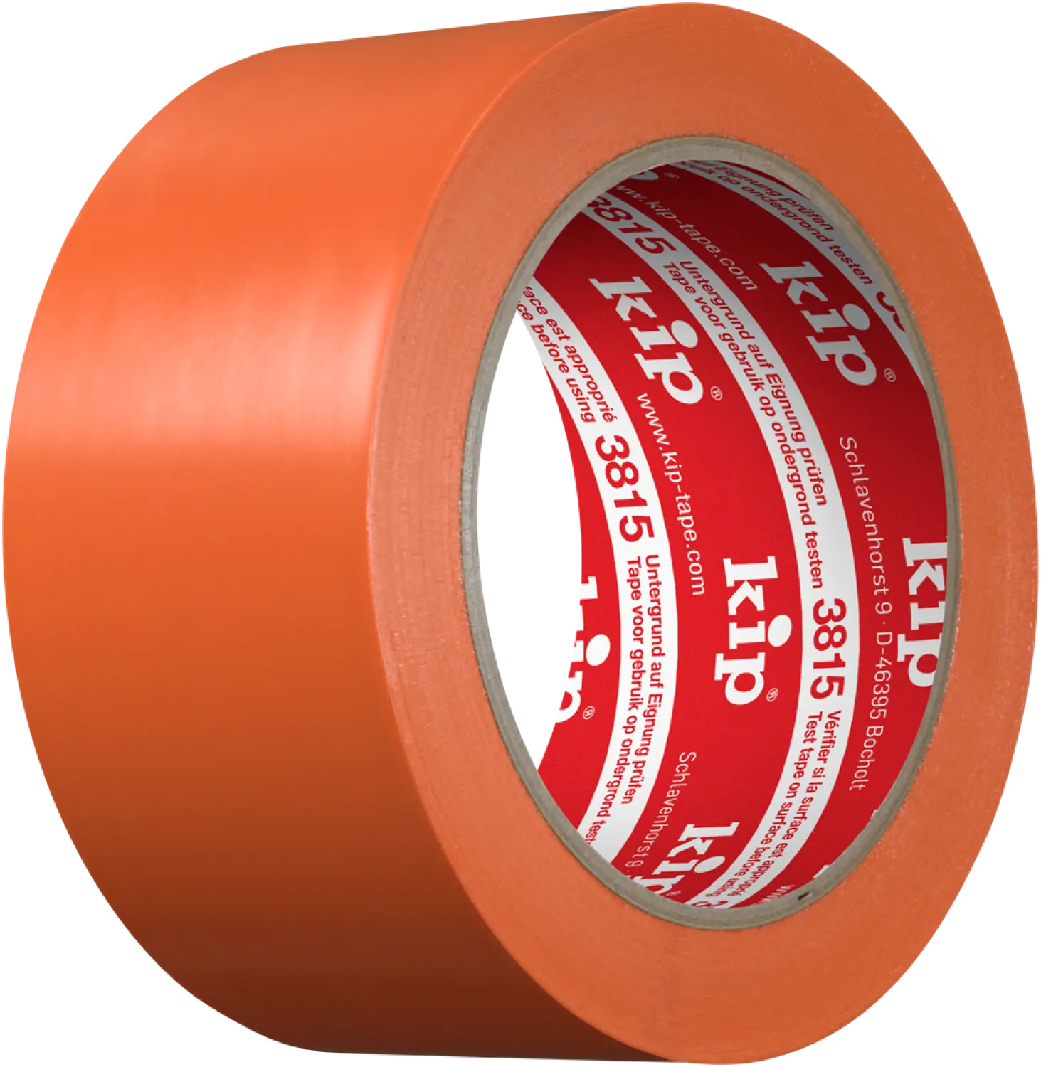 Kip Tape 3815-65 Ruban de masquage en PVC Premium Plus - Lisse - Orange - 50 mm x 33 m