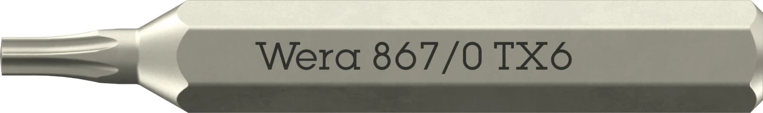 Wera 05058131001 867/0 Torx Micro Bit - TX 6 x 30mm-image