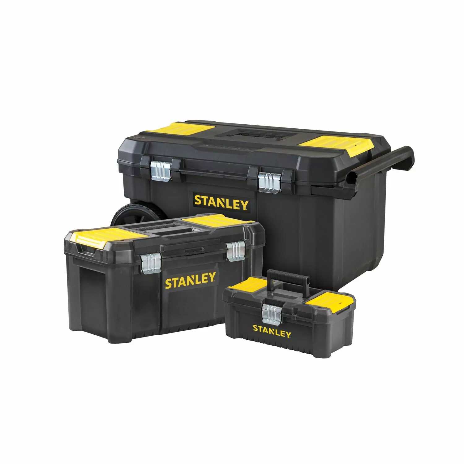 Stanley STST1-81065 Essential Gereedschapswagen 50L + Koffer 19" & 12,5"-image