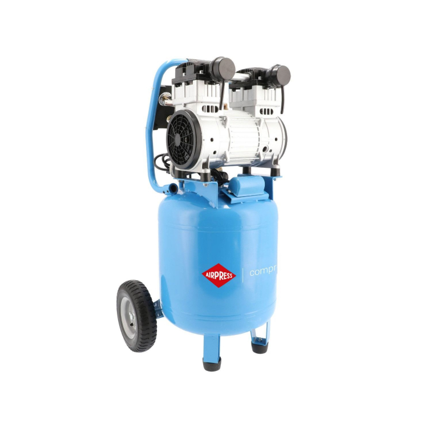 Airpress LMVO 40-250 stille olievrije staande Compressor - 8 bar - 150 l/min - 38L-image