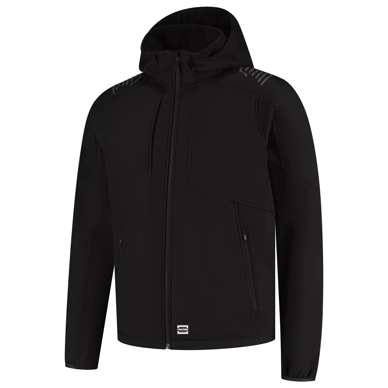 Tricorp 406104 Softshell Capuchon Luxe Redefined - Black - L-image