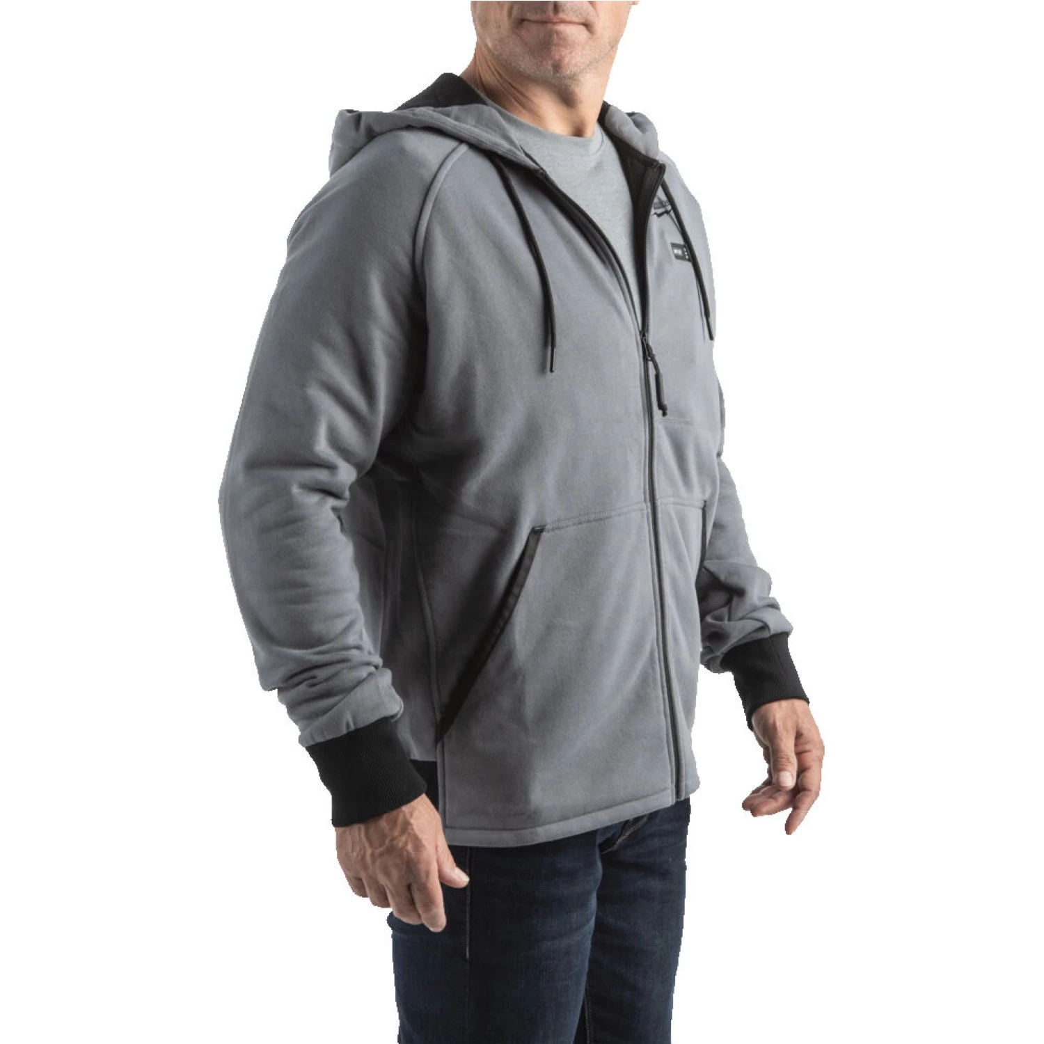 Milwaukee M12 HHGREY4-0 (S) Sweat à capuche chauffant - gris - S-image