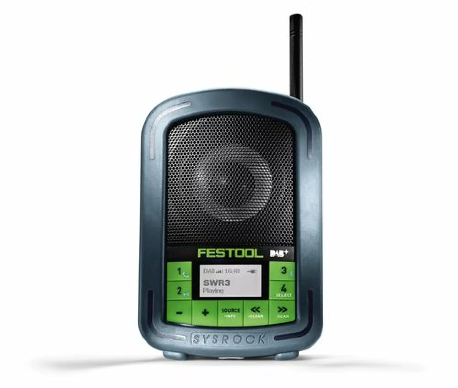 Festool BR10 D 230V Bouwradio - DAB+ - bluetooth - werkt op netstroom & batterijen-image