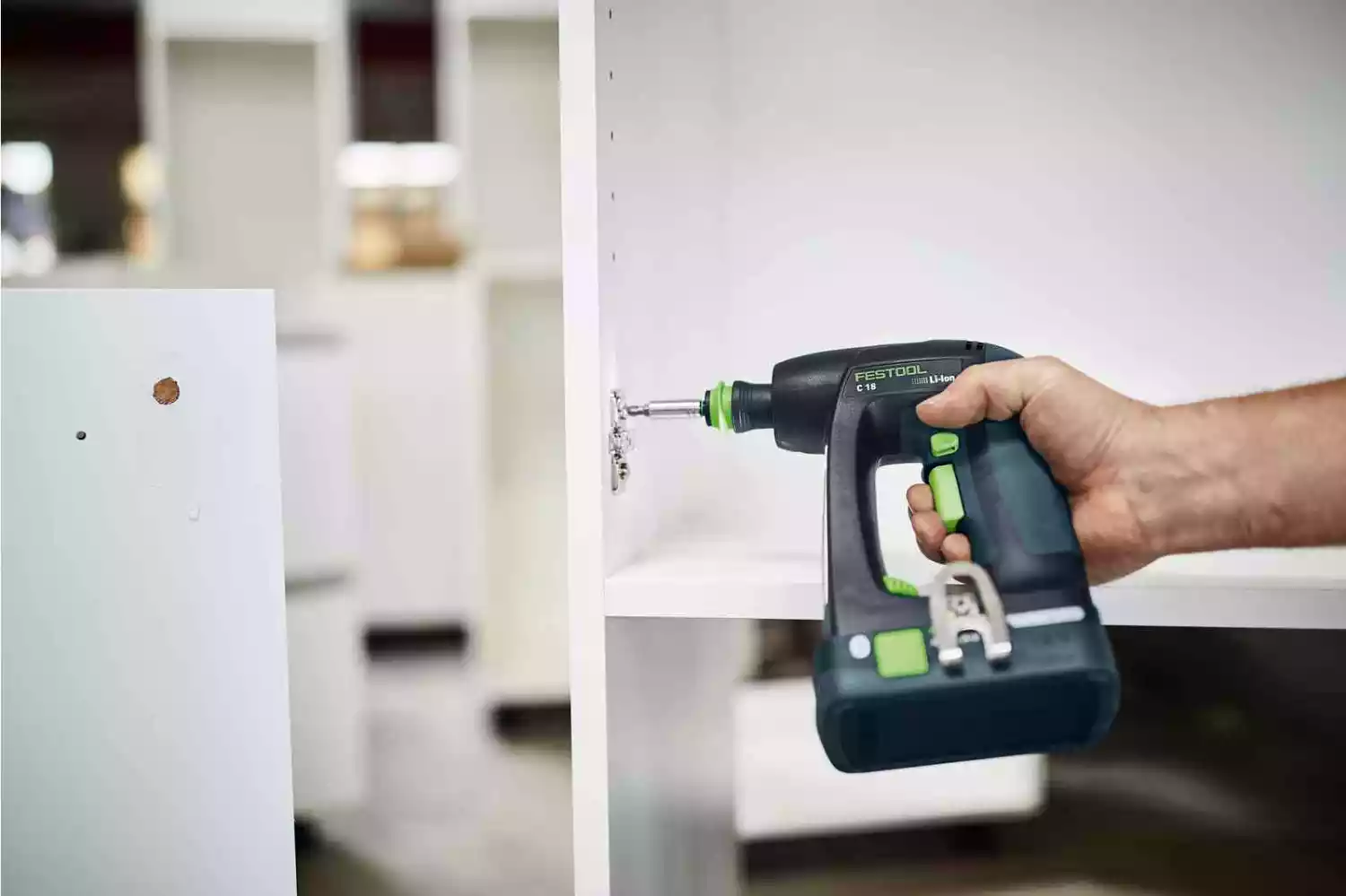 Festool C 18 HPC 4,0 I-Set Perceuse visseuse sans fil set (2x 4,0Ah) dans systainer - 45Nm-image
