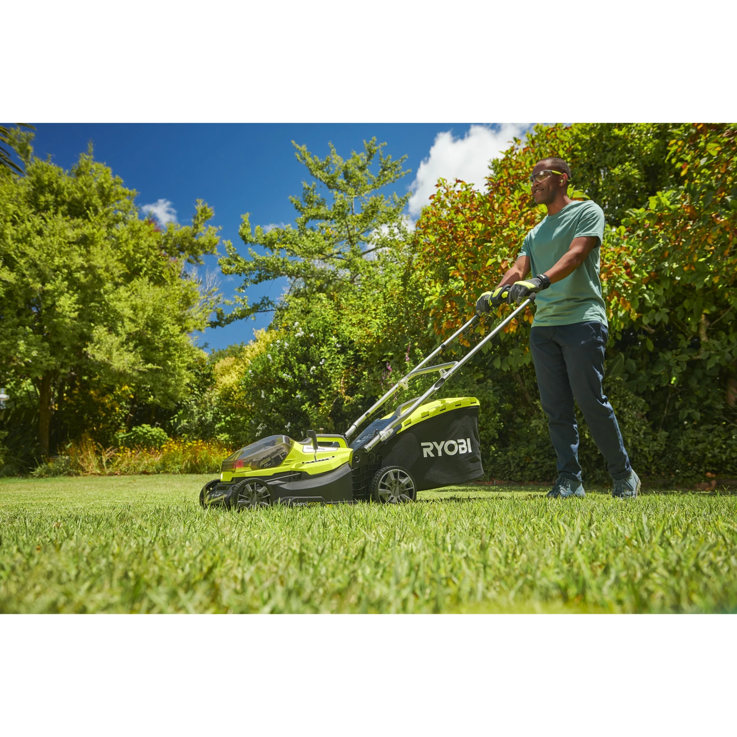 Ryobi RY18LM37A-140 18V Li-Ion accu grasmaaier set (1x 4.0Ah accu) - 37cm-image