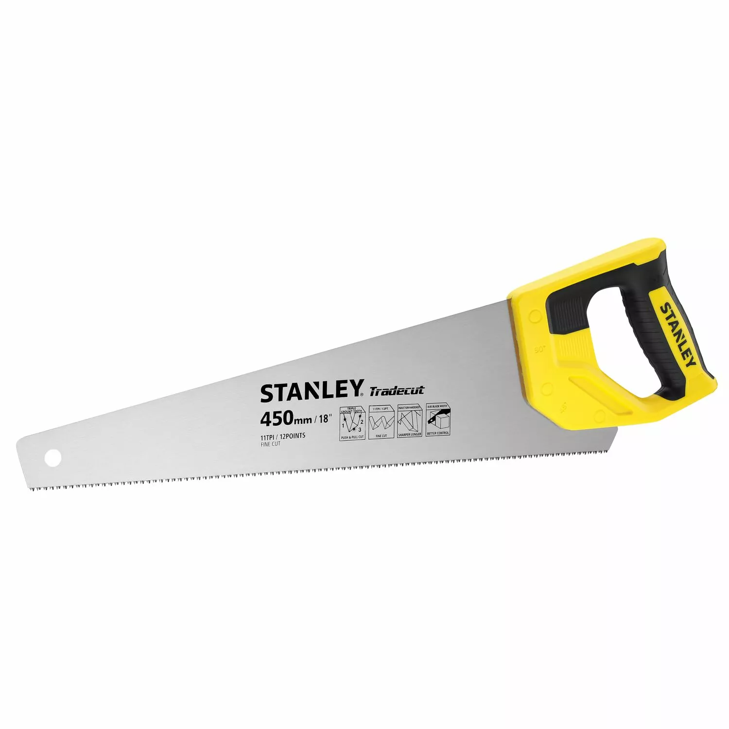 Stanley STHT20355-1 Houtzaag Tradecut Fijn - 450mm - 11 TPI-image