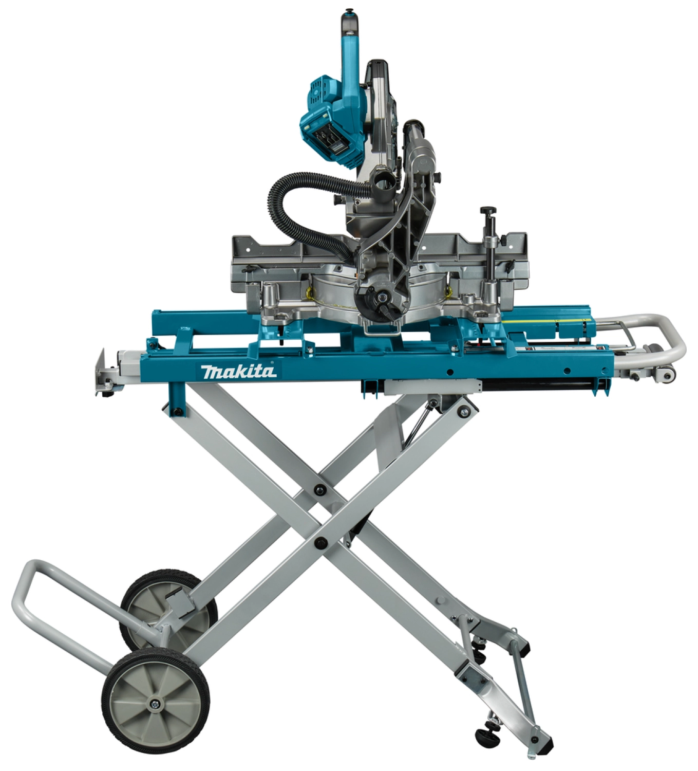 Makita LS002GZNL1 XGT 40 V Max Li-Ion Tronçonneuse radiale 216 mm corps - avec émetteur AWS et châssis-image