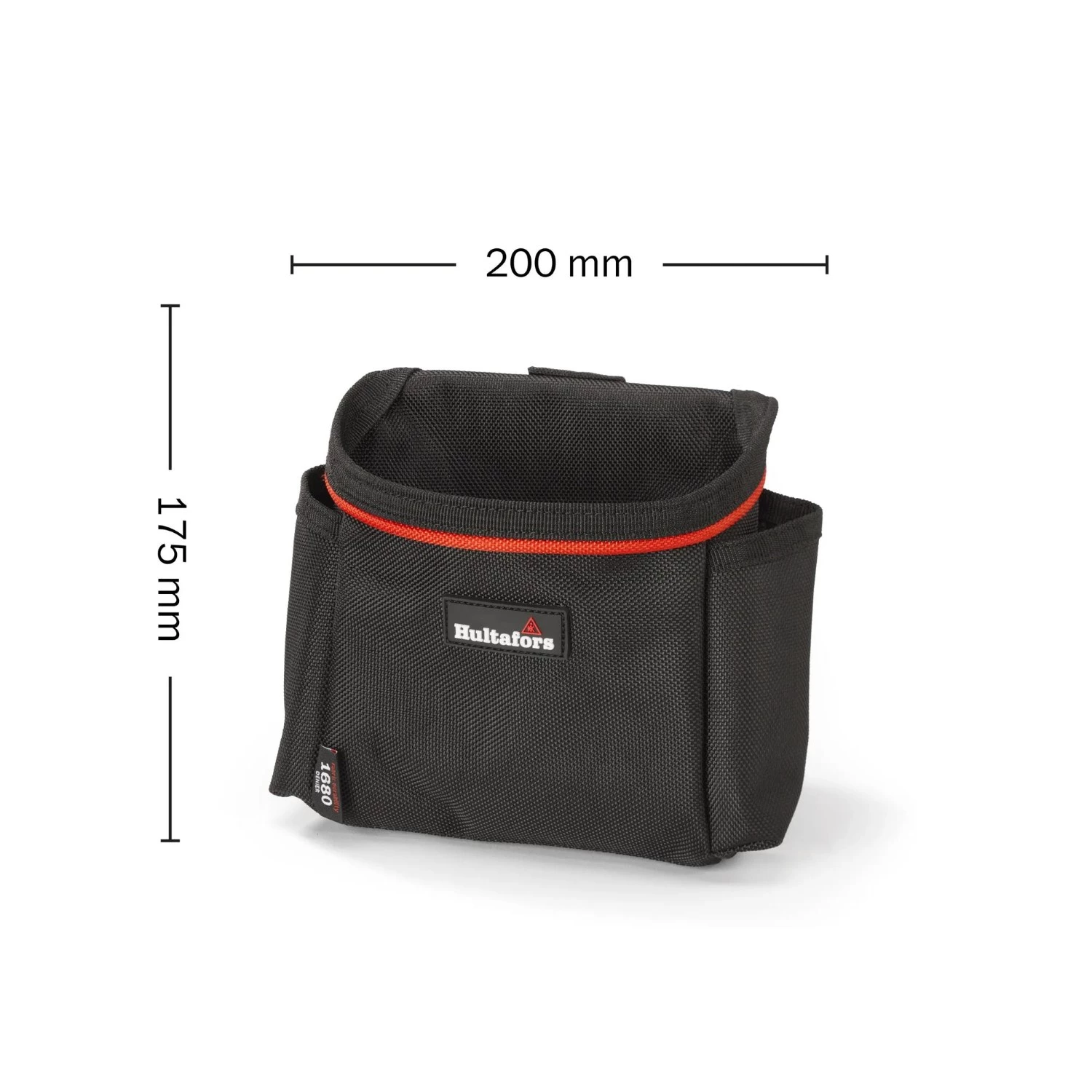 Hultafors 592060 sacoche à outils poche arrière pour outils/clous - 3 compartiments-image