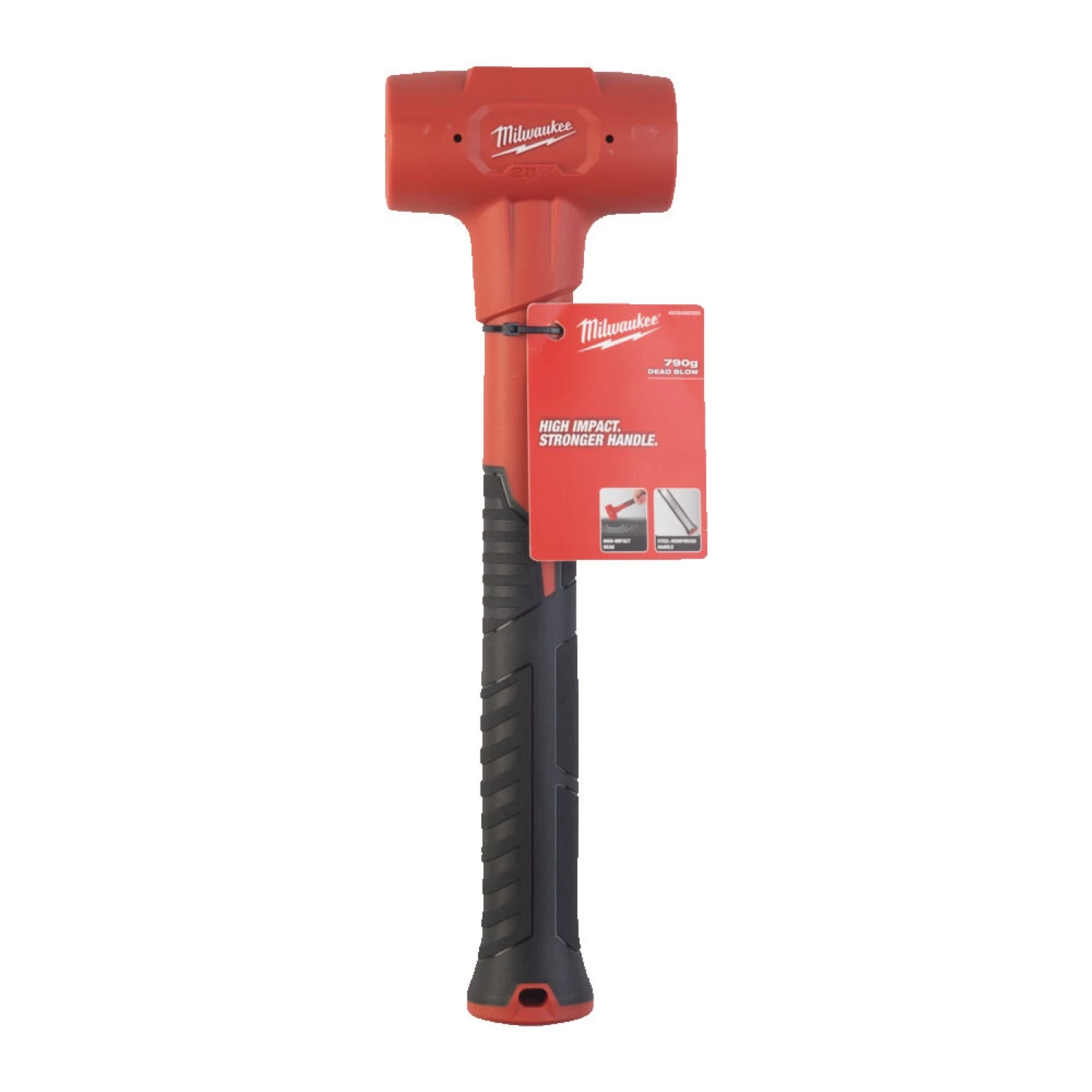 Milwaukee 4932492350 Terugslagvrije hamer - fiberglas handgreep - 790 gram-image
