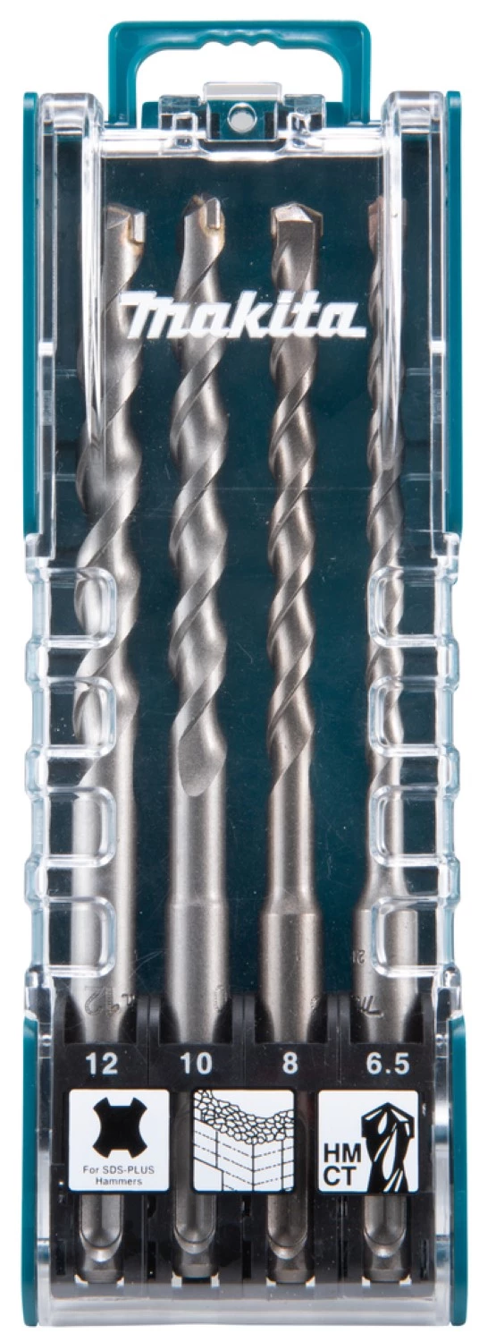Makita D-74728 4-delige SDS-plus betonboorset P2S-image