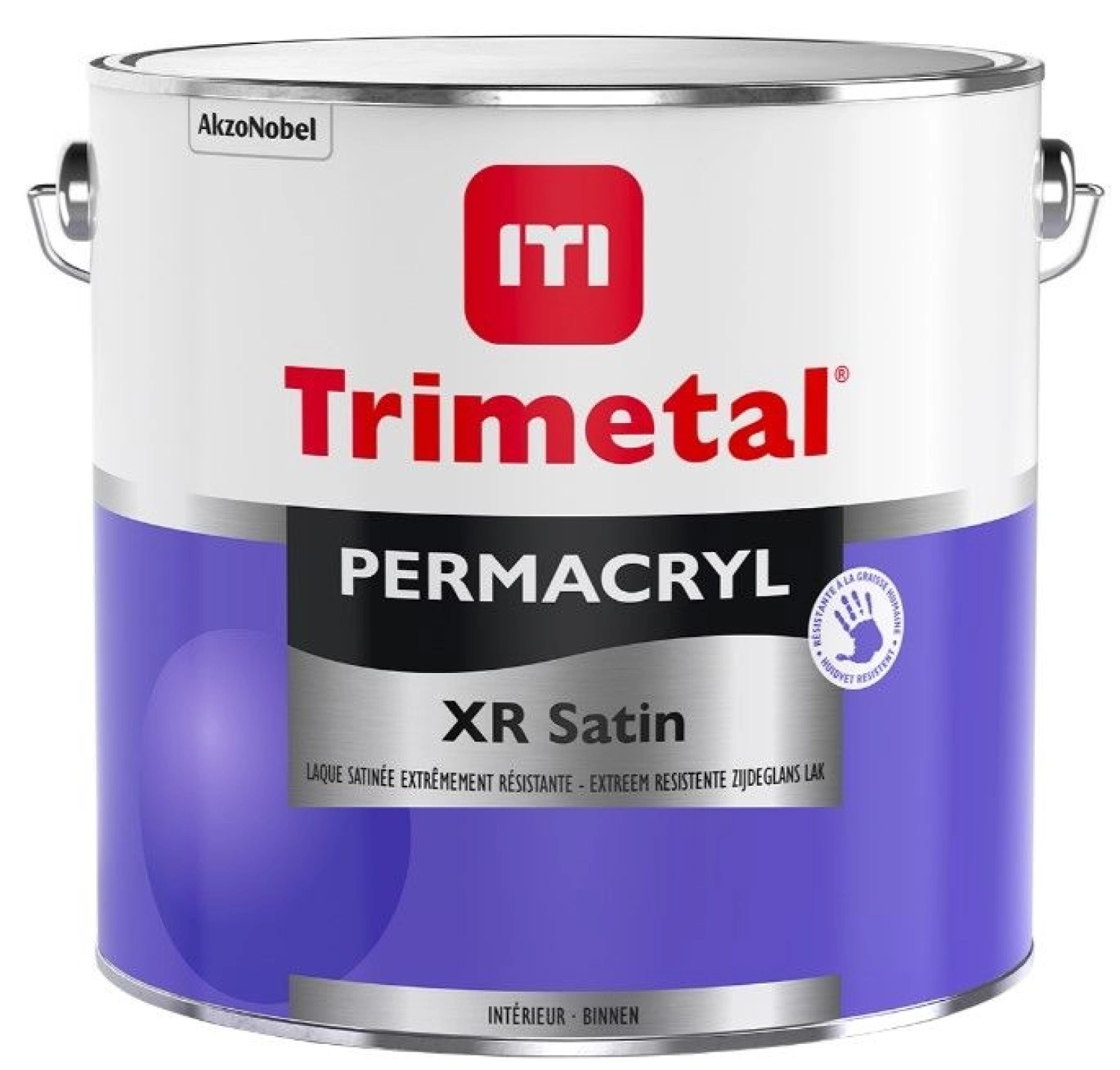 Trimetal Permacryl XR Satin lak - op kleur gemengd - 1L-image