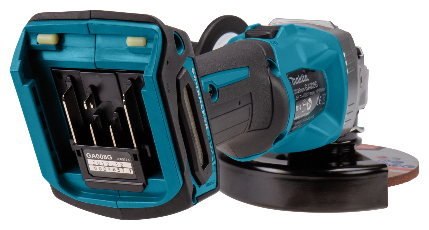 Makita GA008GZ Meuleuse d'angle sans-fil - XGT 40V max Li-ion - 125 mm - Brushless - Machine seule-image