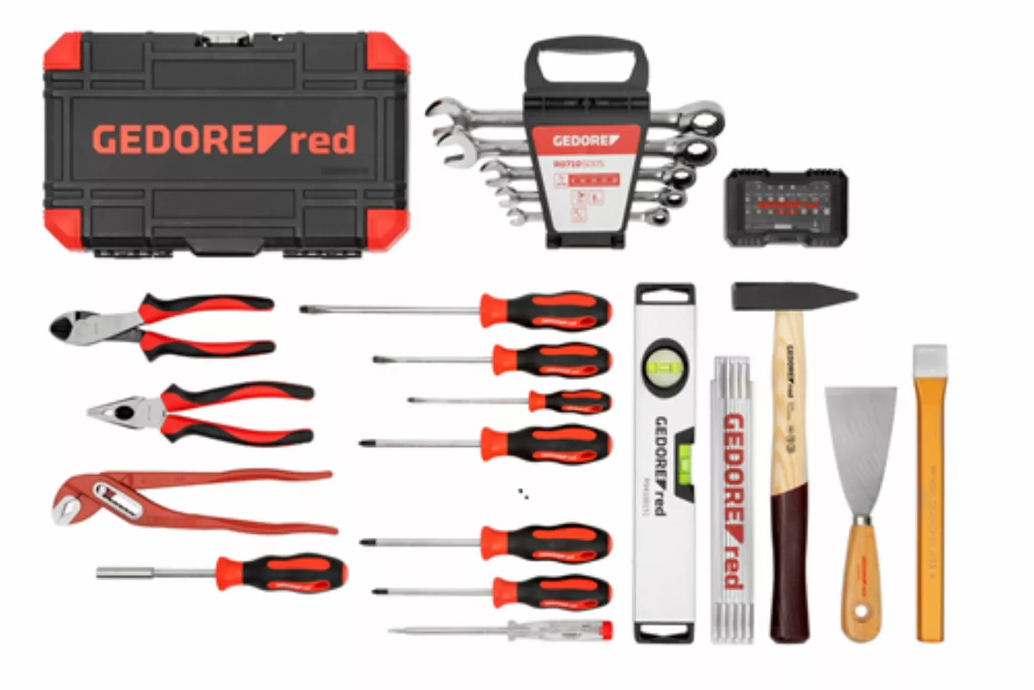 Gedore RED R21652101 - Meister XL tool set in Though Case - 101 pieces-image