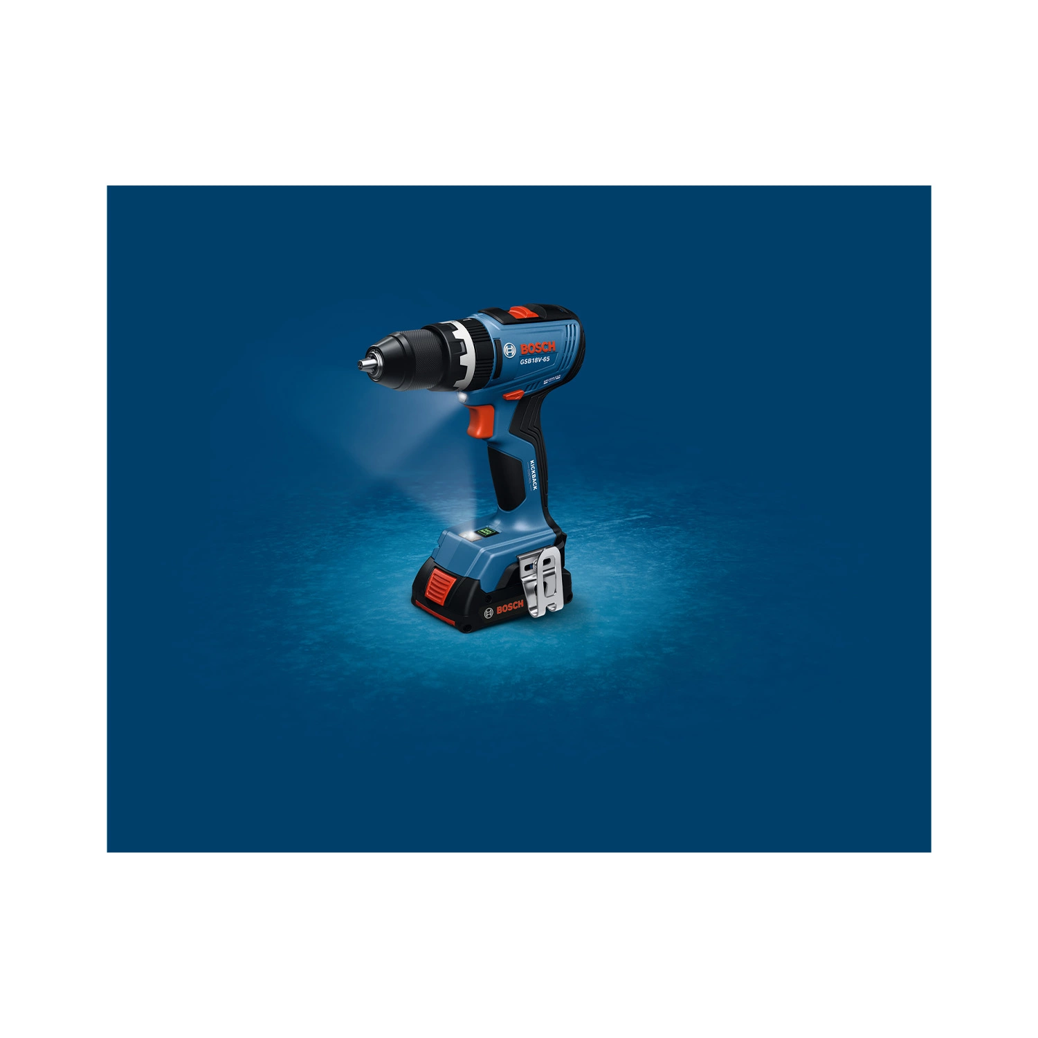 Bosch GSB 18V-65 18 V Li-Ion sans fil Perceuse à percussion/visseuse corps - 65 Nm - sans charbon-image