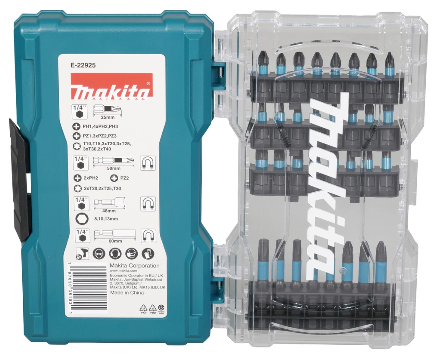 Makita E-22925 36-delige Schroefbitset-image