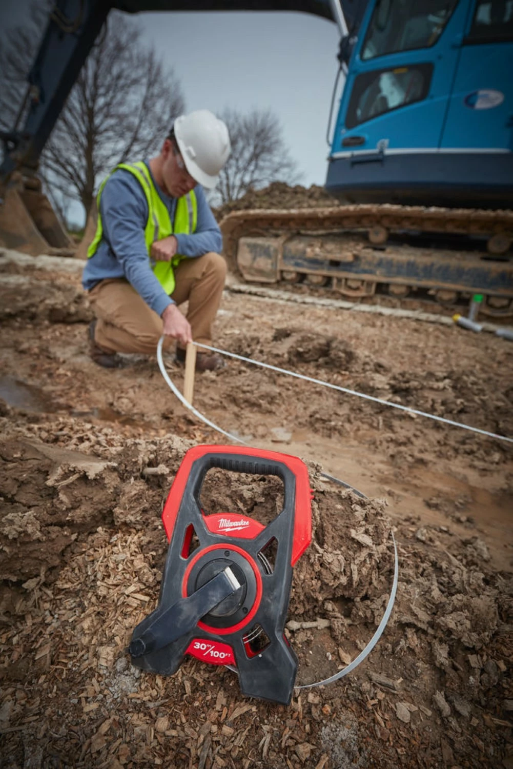 Milwaukee 48225203 Ruban à mesurer - Métal - 30m - 13mm-image