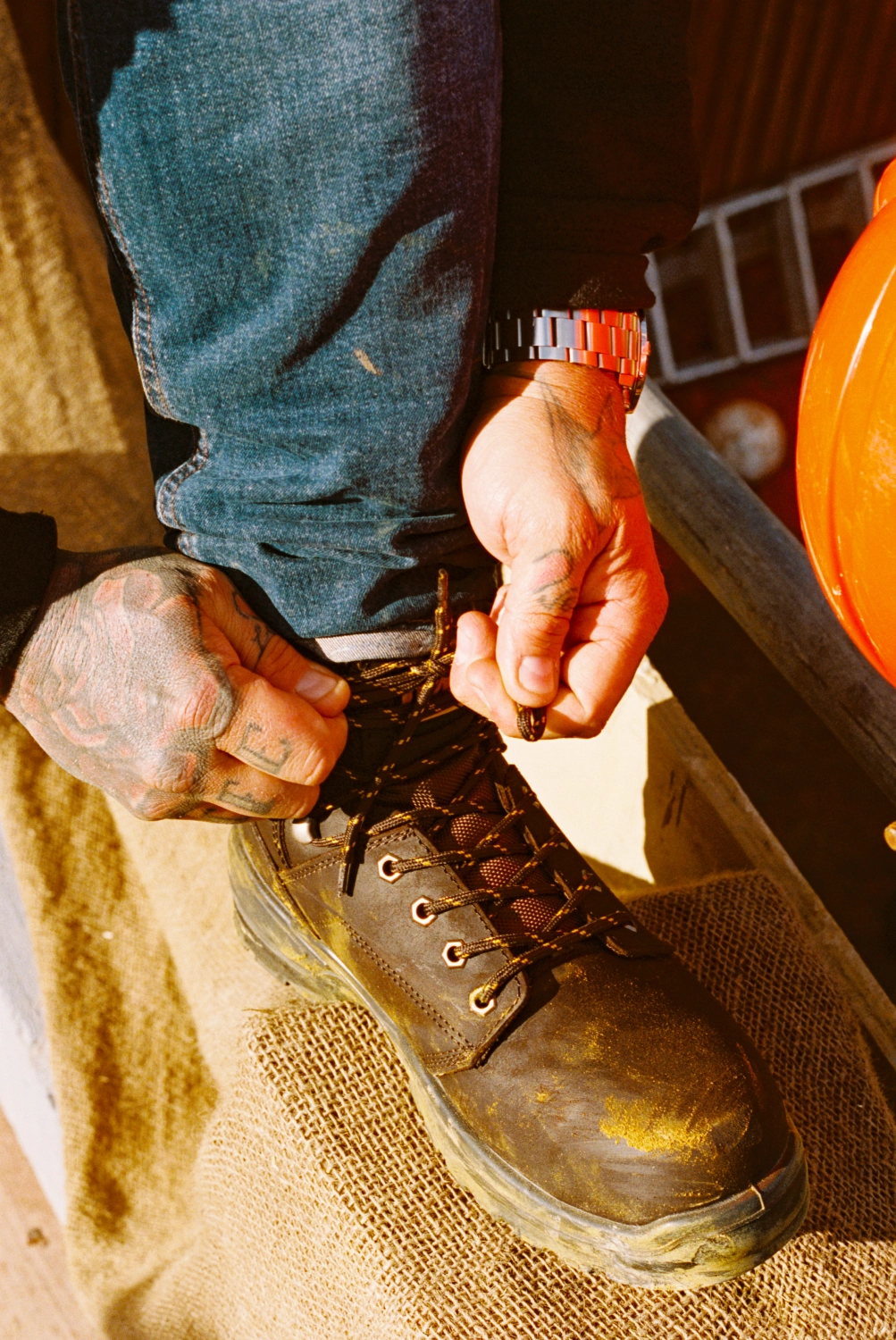 Caterpillar Striver Chaussure de sécurité S3 Marron - Taille 43 - UK 9-image