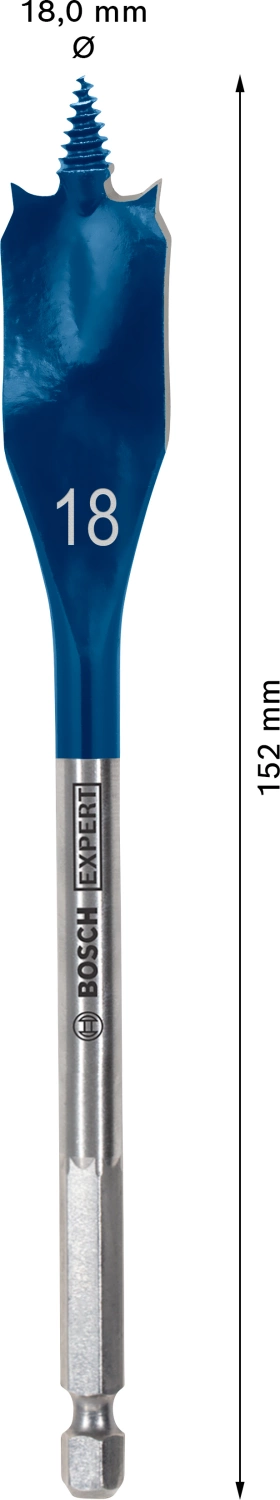 Bosch 2608900317 EXPERT Speedboor Self Cut Speed - Zeskantschacht - 18x152mm-image