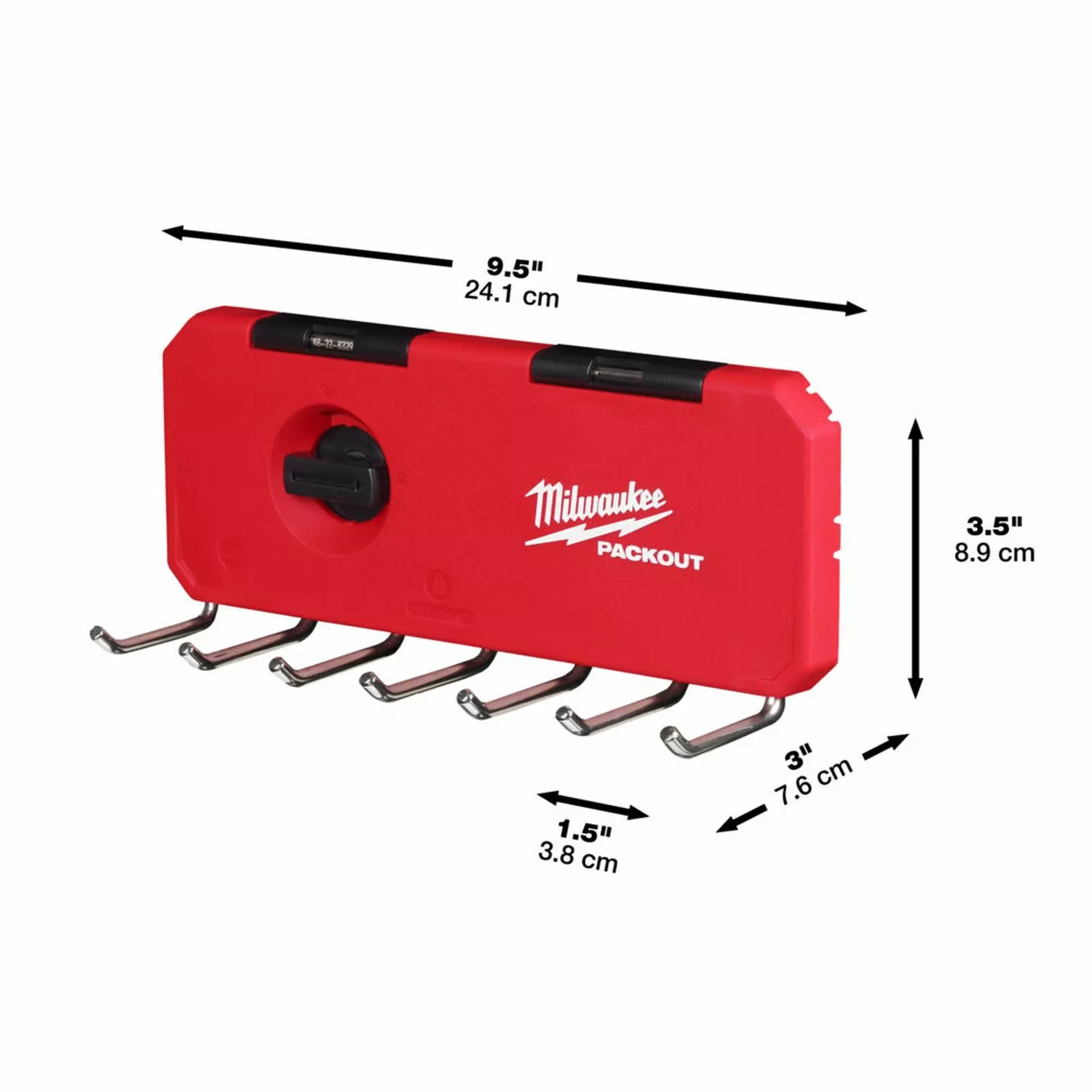 Milwaukee 4932493384 Packout smalle haken rij-image