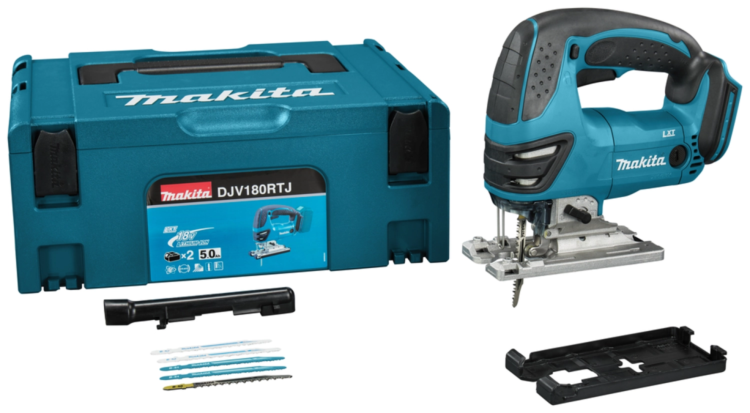 Makita DJV180ZJ 18V Li-Ion Accu decoupeerzaag body in Mbox - D-greep - variabel-image