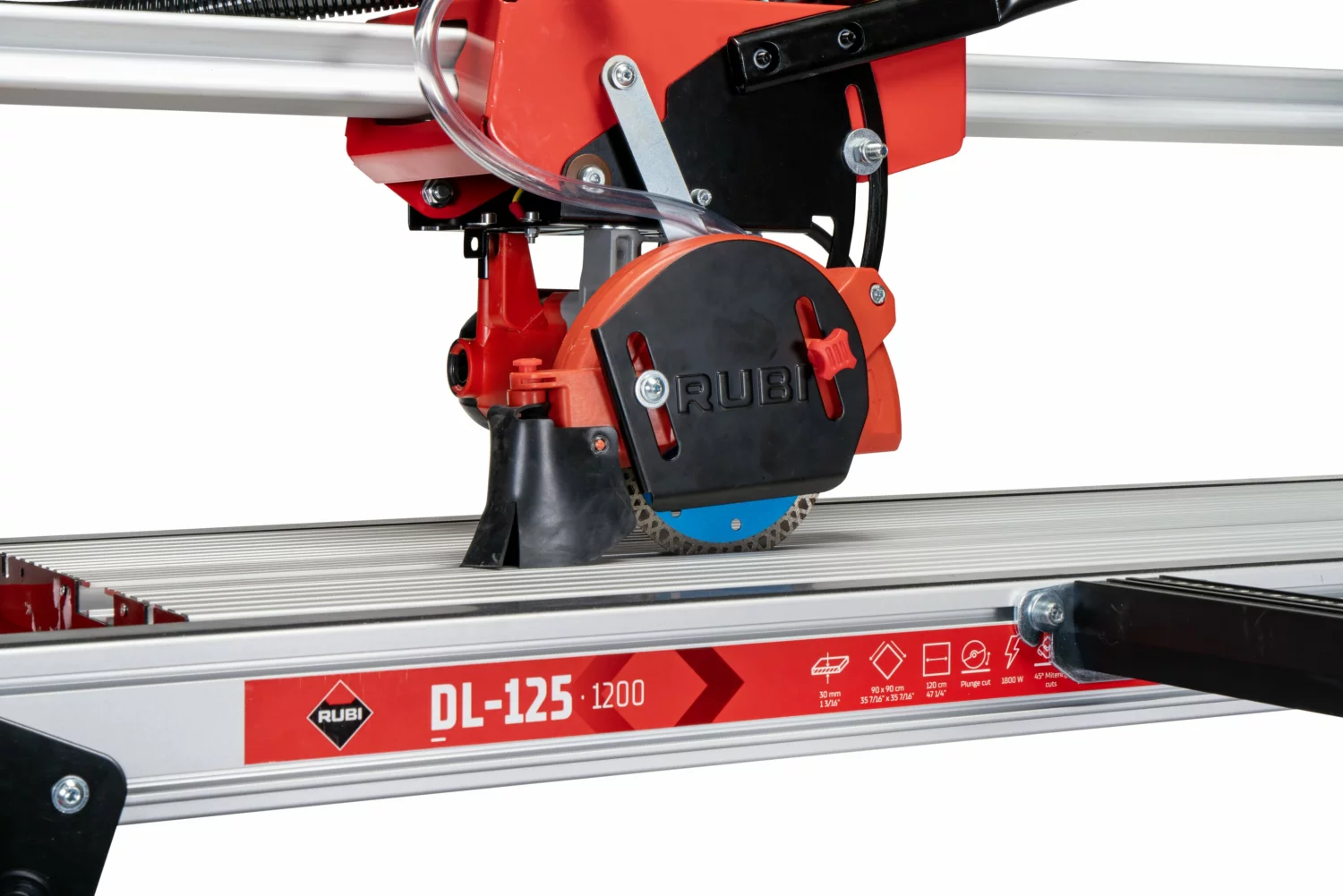 Rubi DL-125-120 Coupe-carreaux - 1800W - 1200mm - incl. lame diamantée 125mm-image